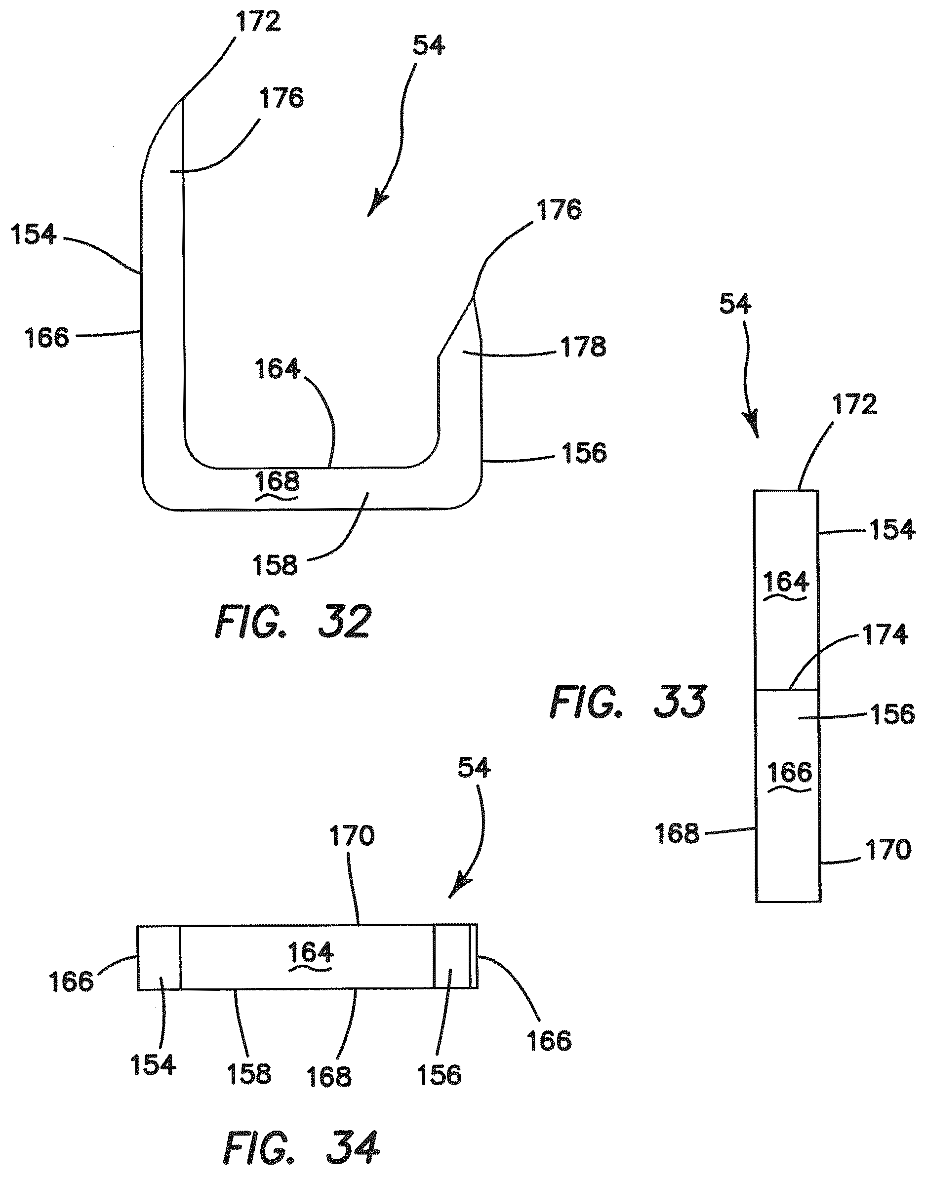 Patent US12616471 Figure 18 – Surgical stapler with partial pockets