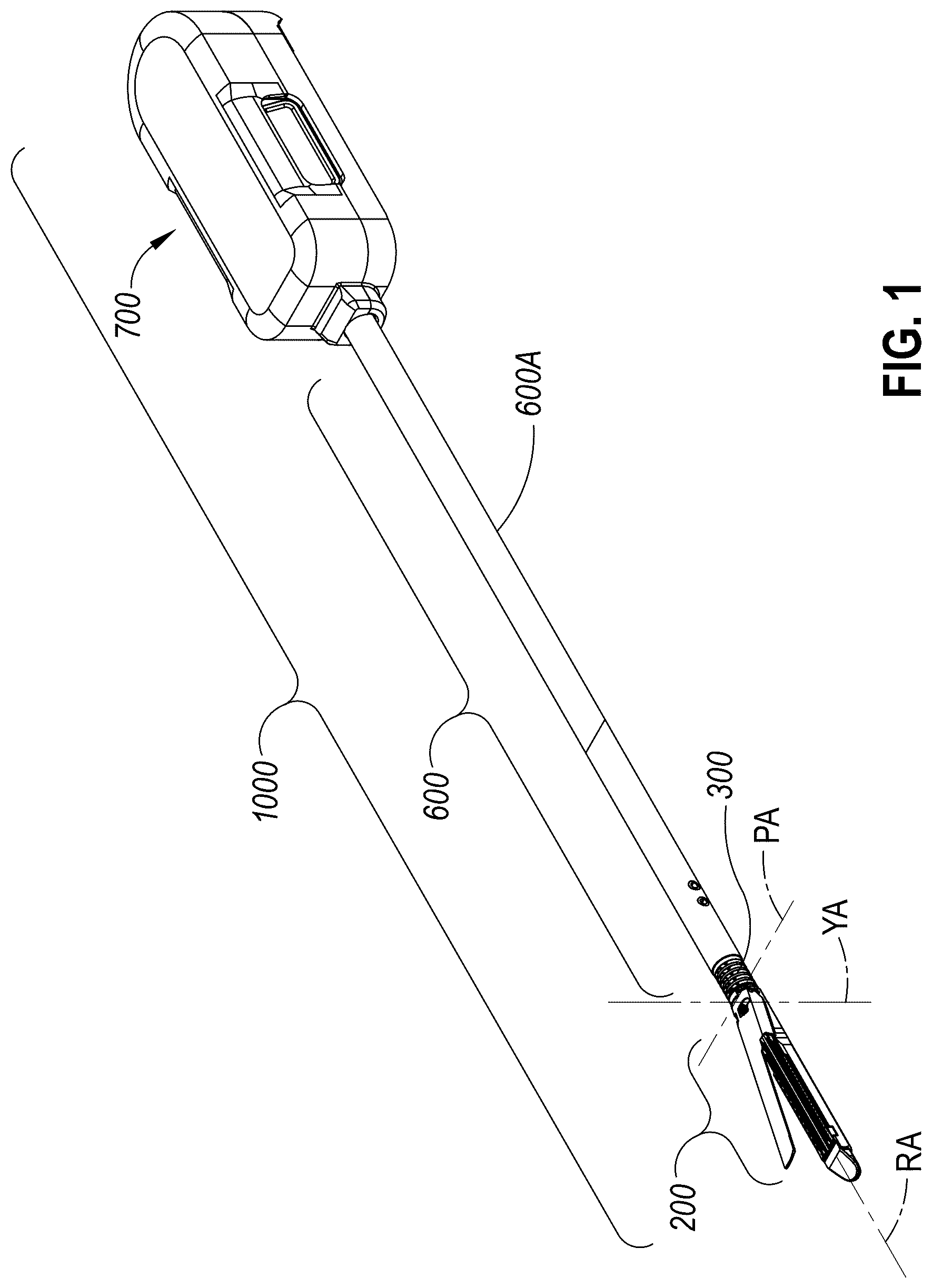 Patent US12616473 — Staple cartridge retention features for surgical stapler — Figure 1