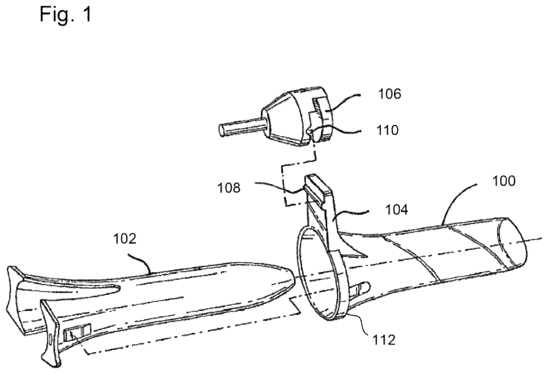 Patent US12616501 — Surgical introducer with guidance system receptacle — Figure 1