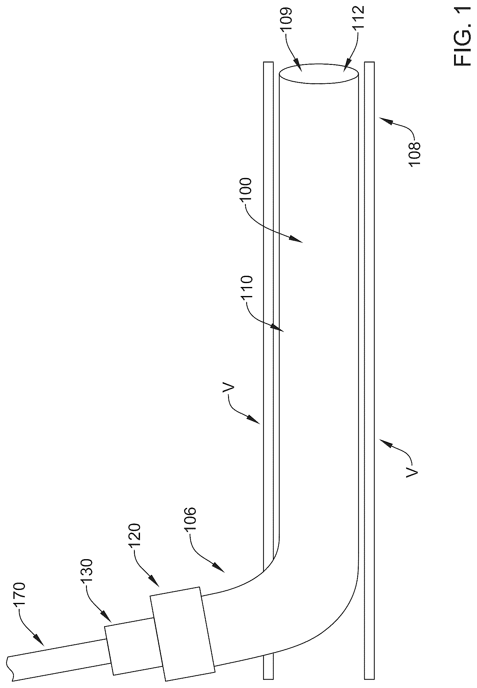 Patent US12616502 — Introducer sheath with dual arm hub having inbuilt tightening port — Figure 1