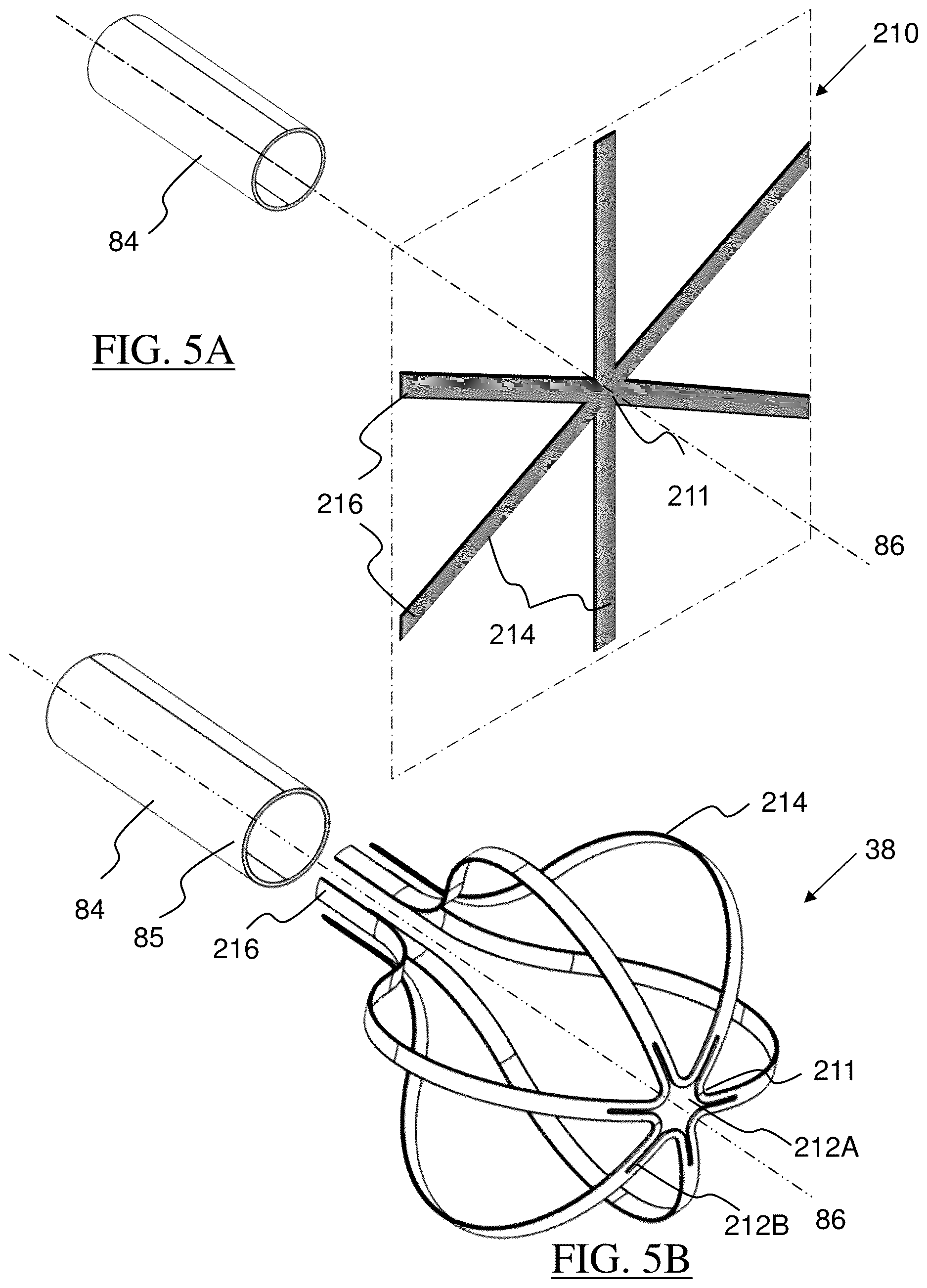 Patent US12616517 Figure 6 – Expandable basket assemblies with linear spine patterns for improved tissue contact and methods for making thereof