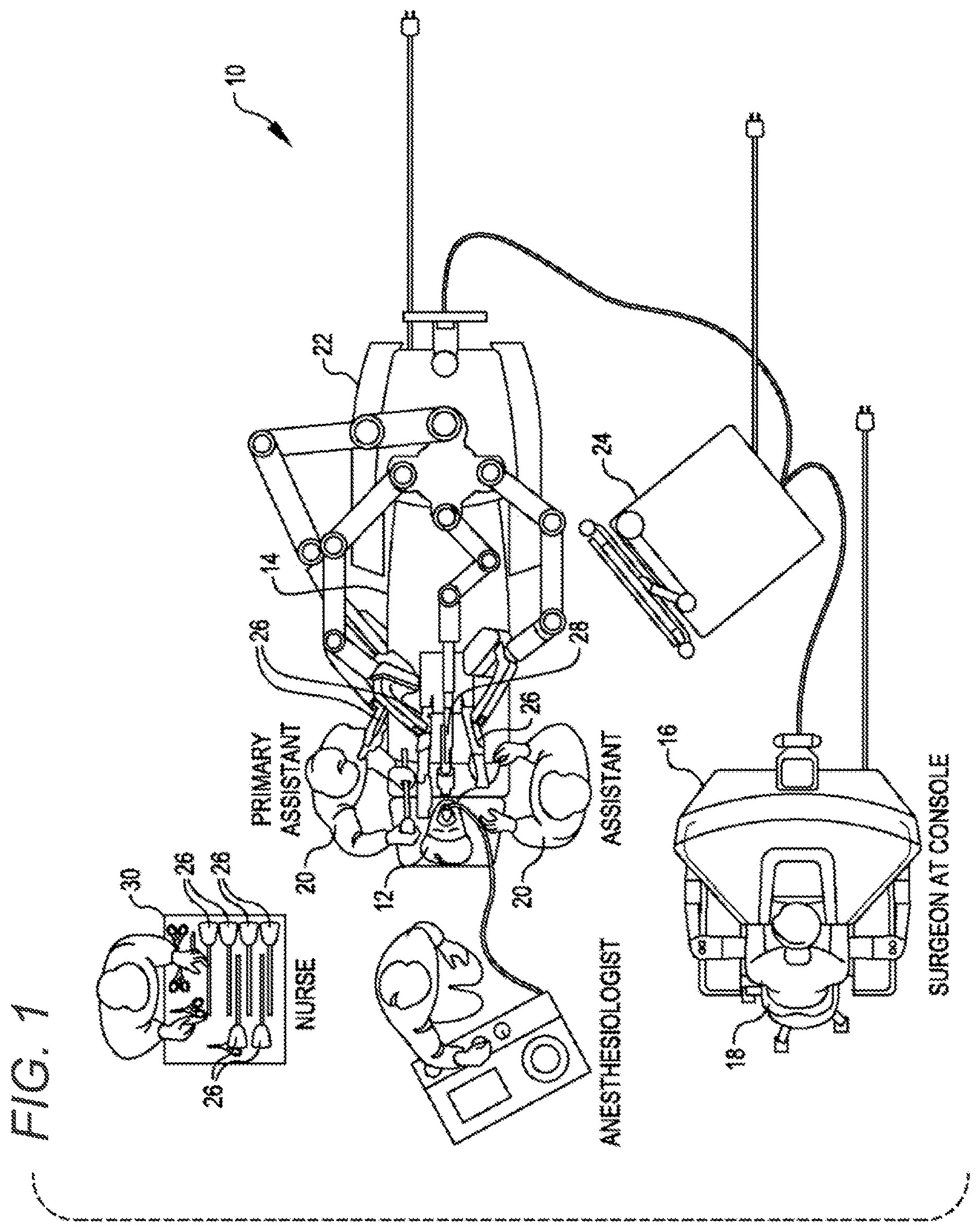 Patent US12616531 — Multi-port surgical robotic system architecture — Figure 1