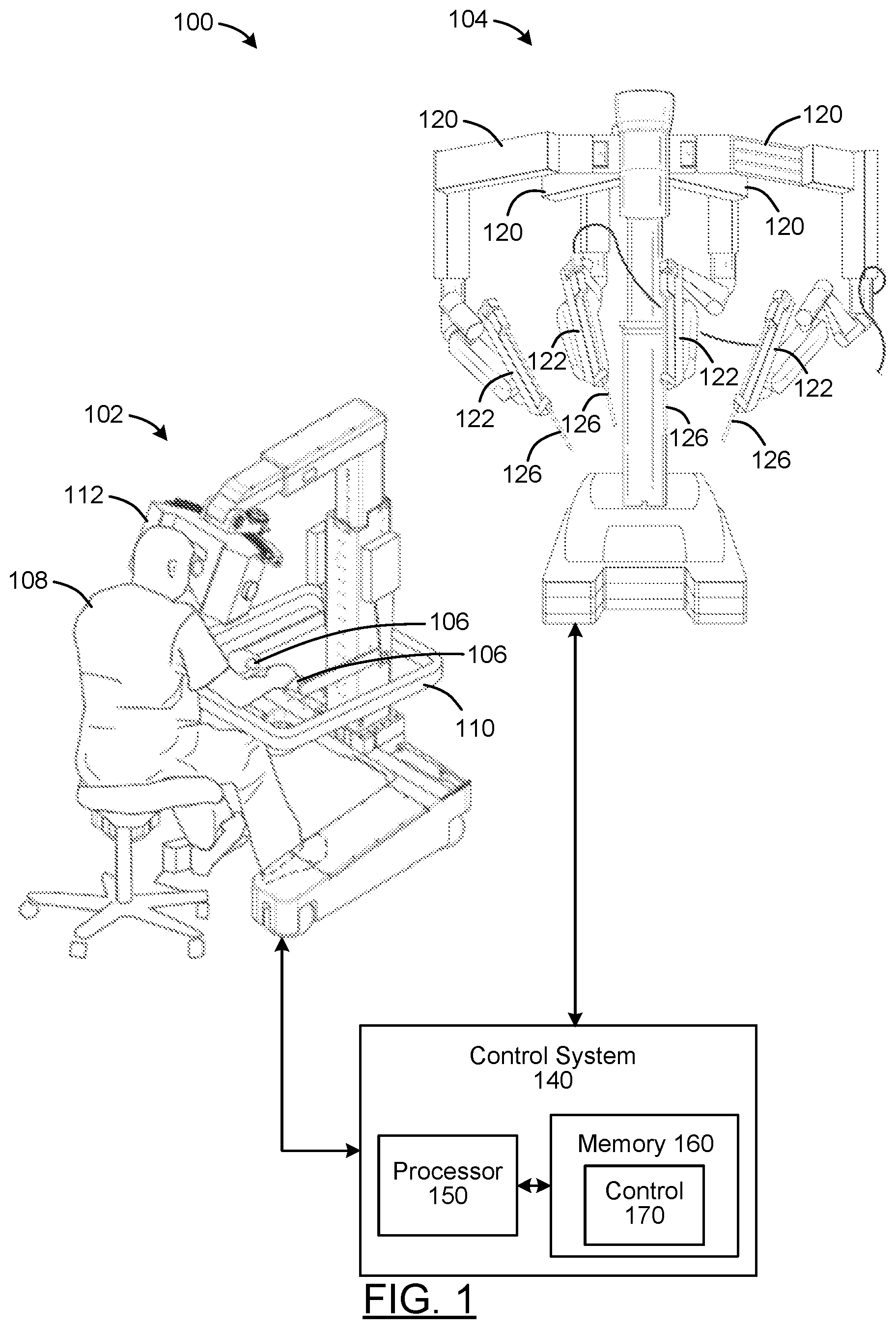 Patent US12616540 Figure 1 – Imaging device control via multiple input modalities