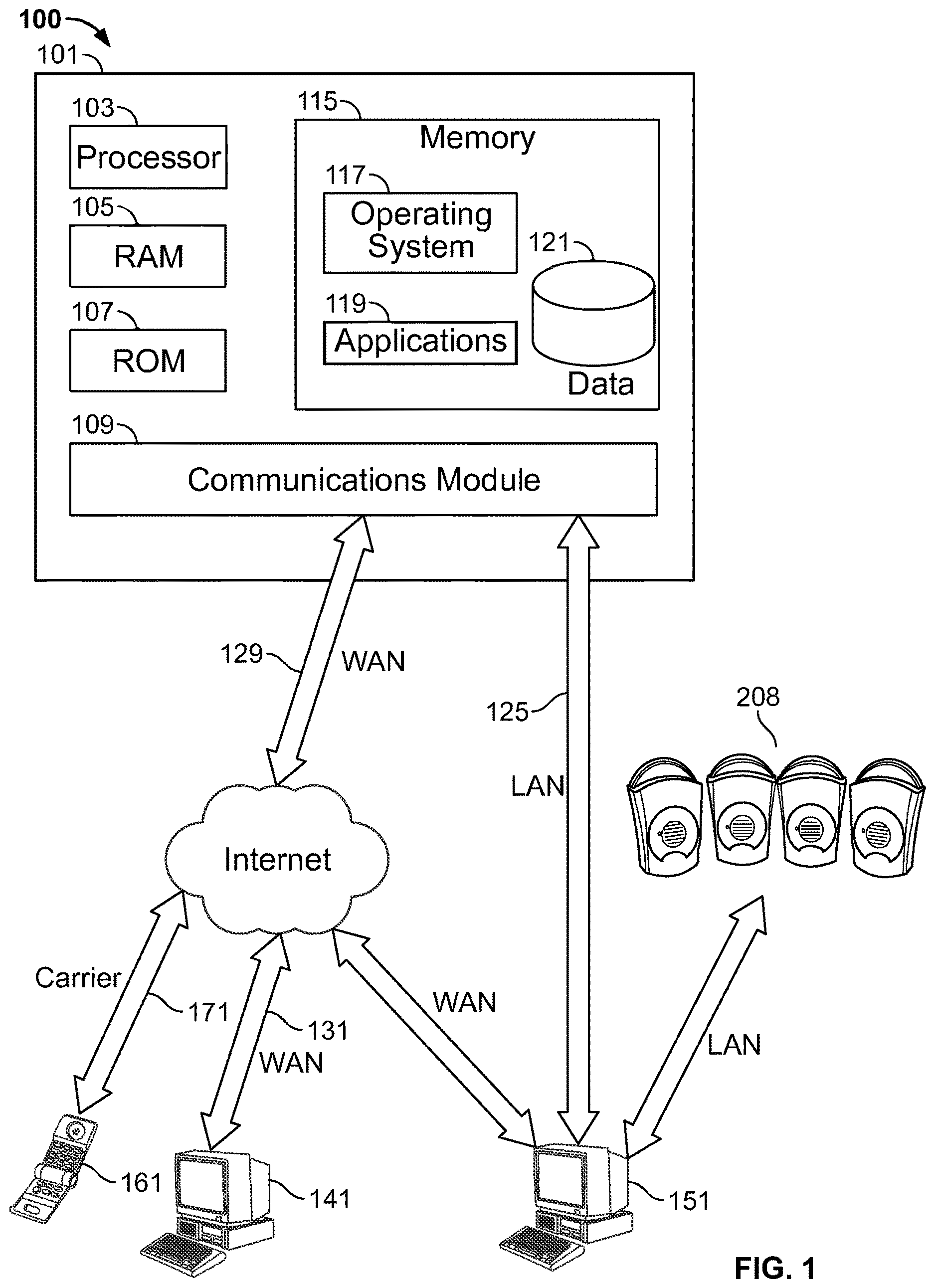 Patent US12616553 — Method and system for ensuring and tracking hand hygiene compliance — Figure 1