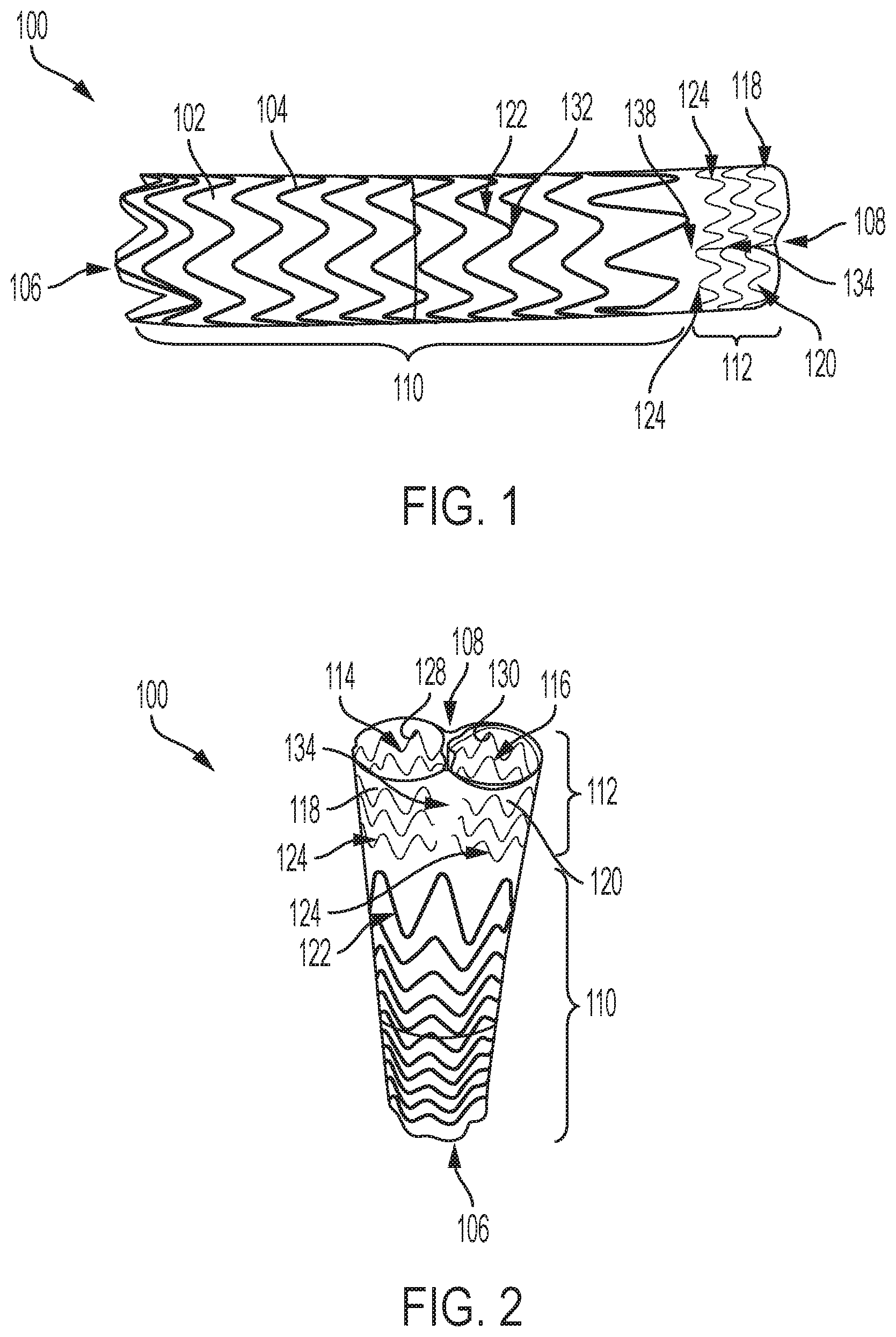 Patent US12616564 — Branch endoprosthetic systems, devices, and method — Figure 1