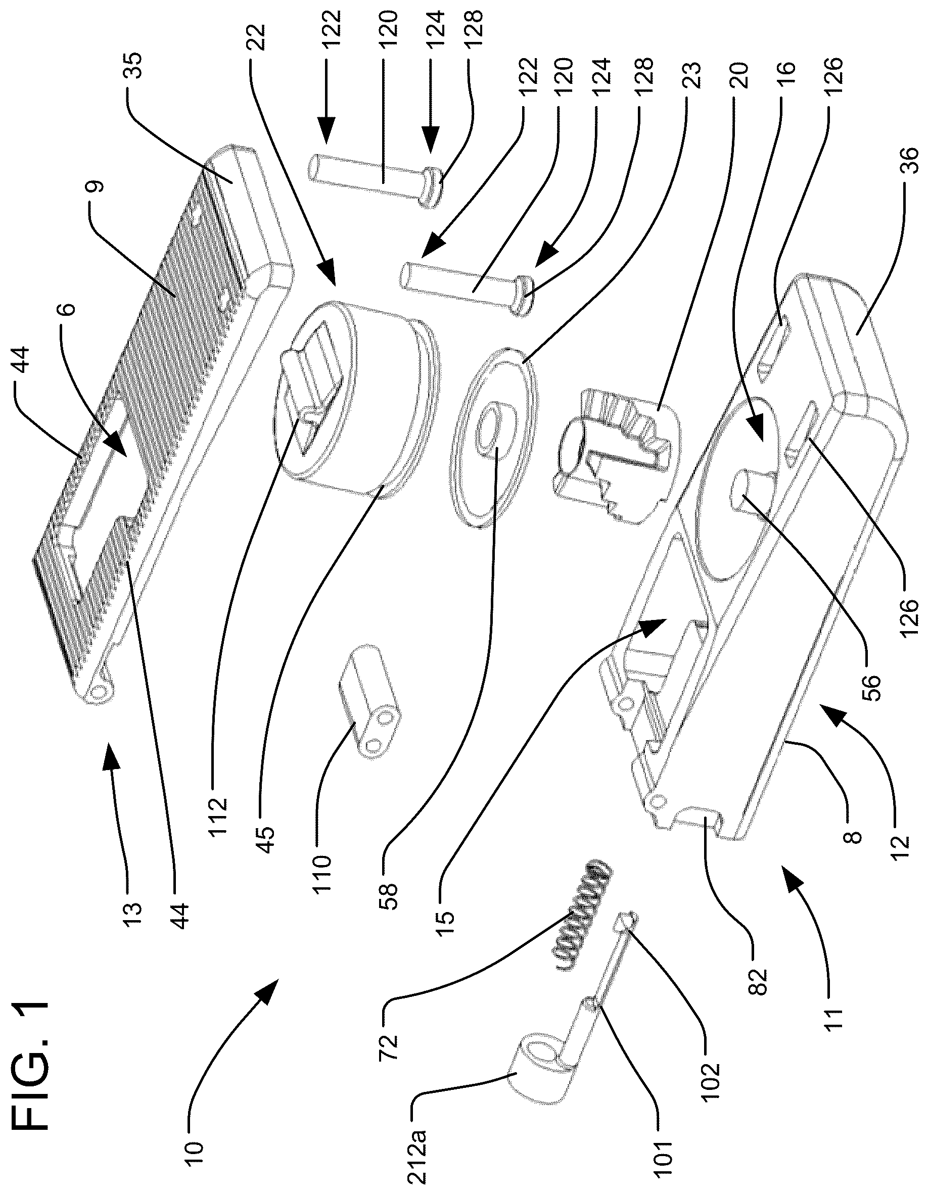 Patent US12616584 — Expandable interbody implant with lordosis correction — Figure 1