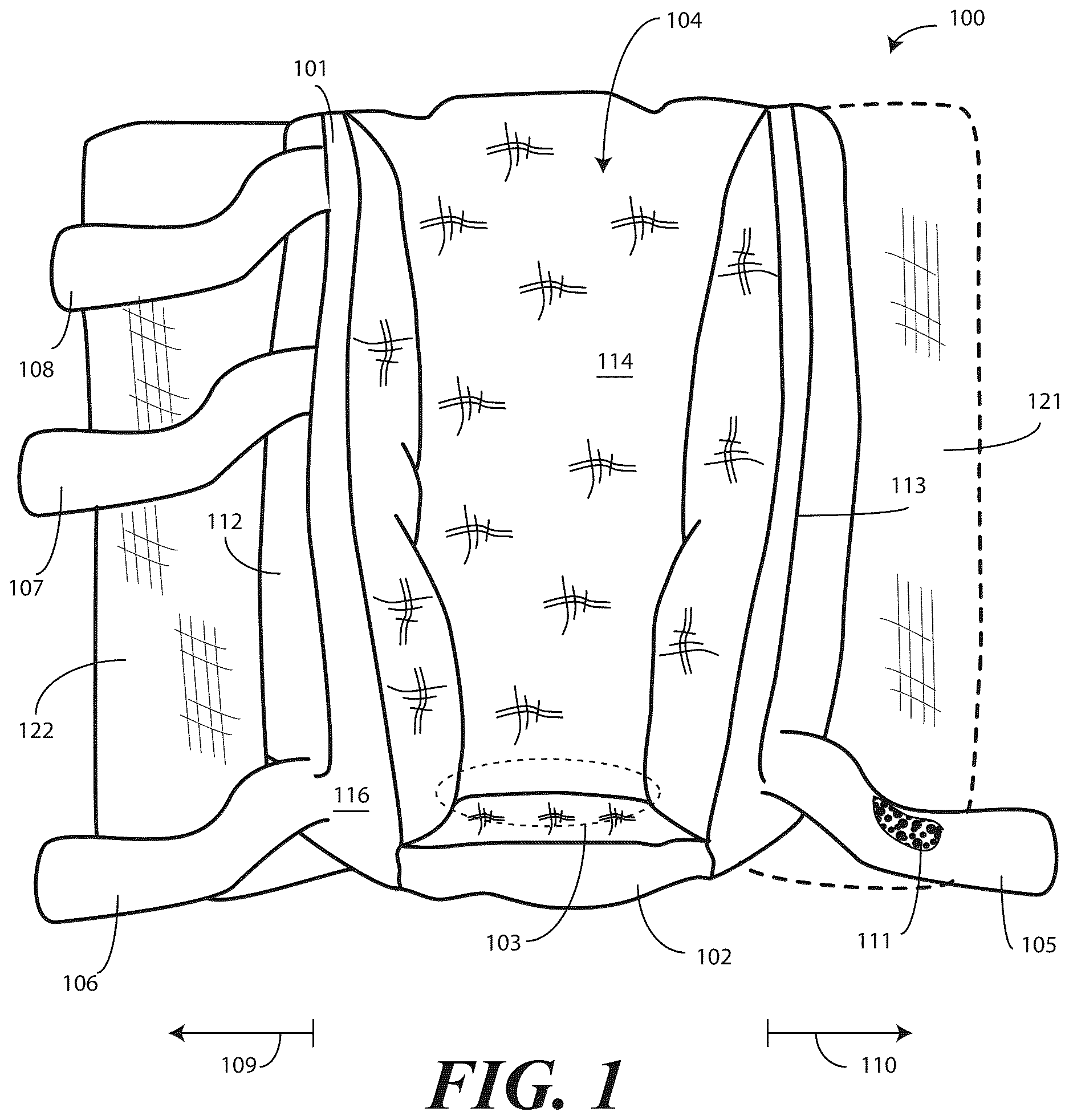 Patent US12616595 — Heel protector and corresponding rehabilitation systems and methods for using the same — Figure 1