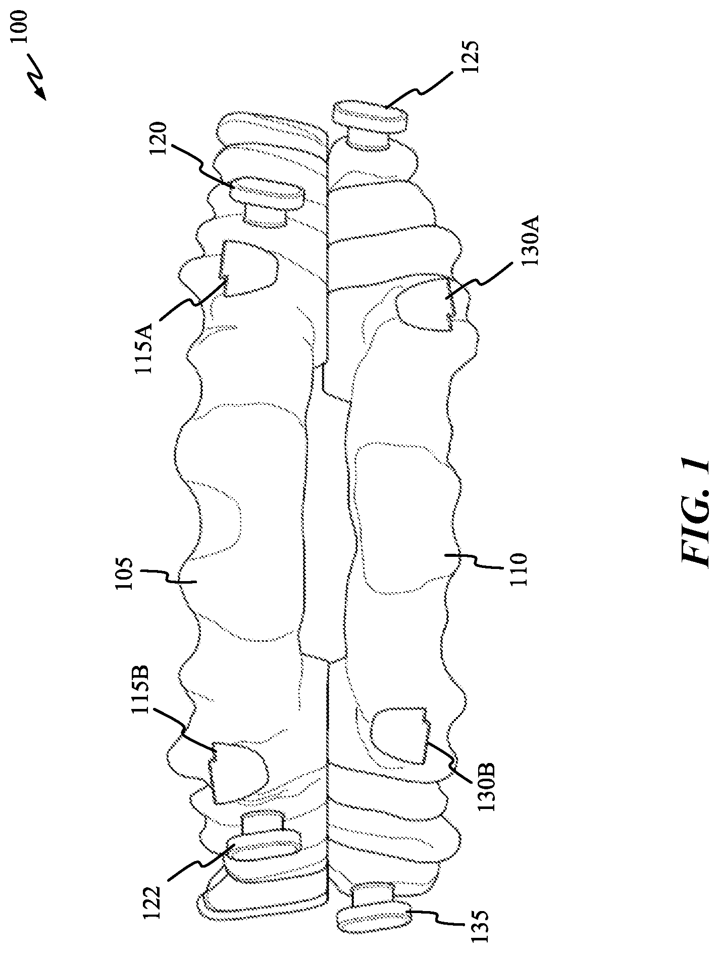 Patent US12616605 — Mandibular repositioning device — Figure 1