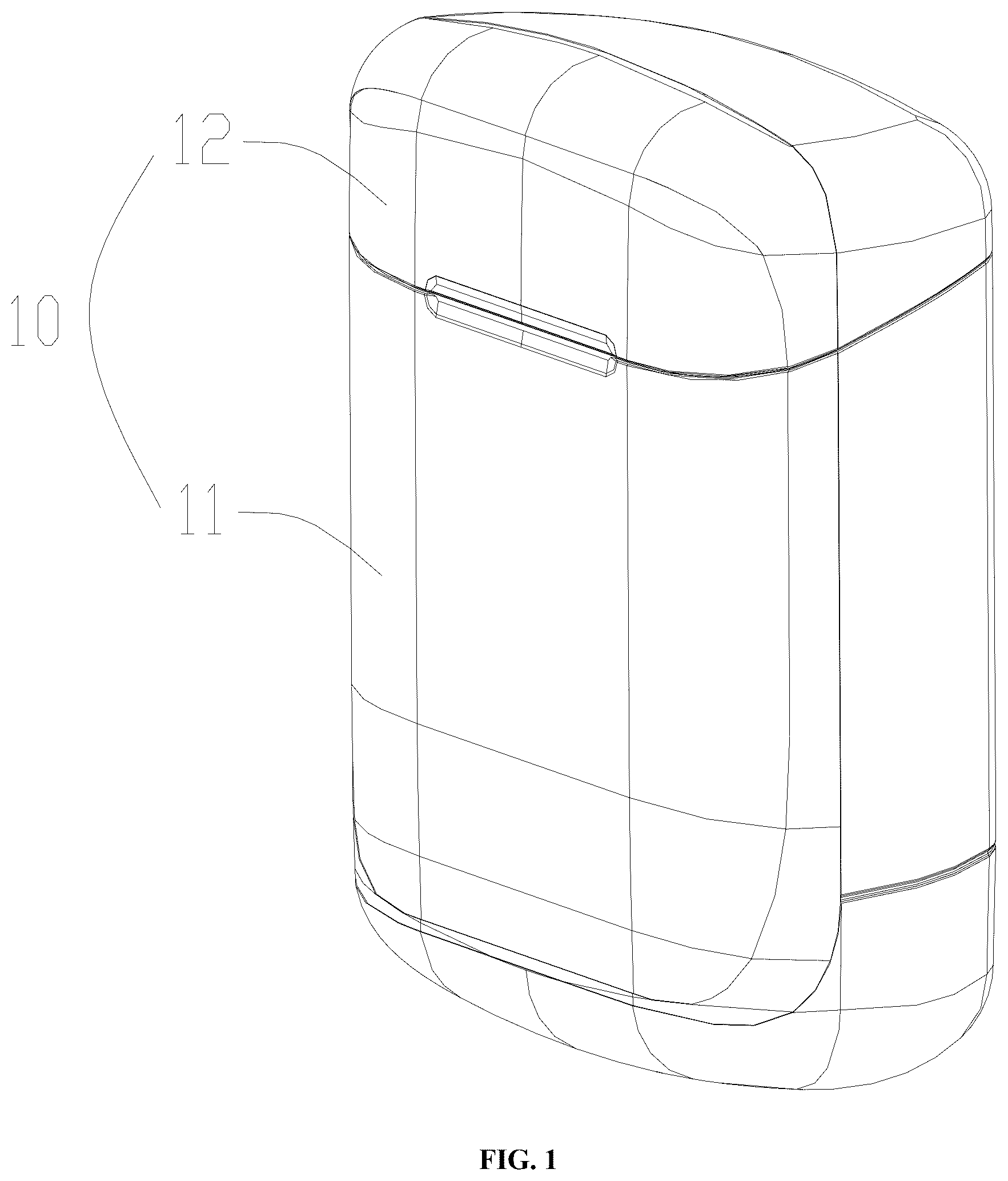 Patent US12616607 — Portable hand warmer charging case and hand warmer assembly — Figure 1
