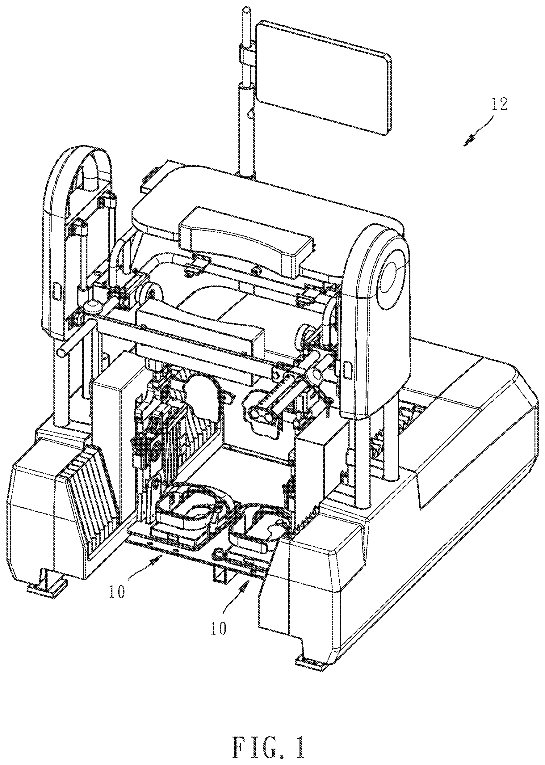 Patent US12616625 — Muscle tone assesment device and assesment method thereof — Figure 1