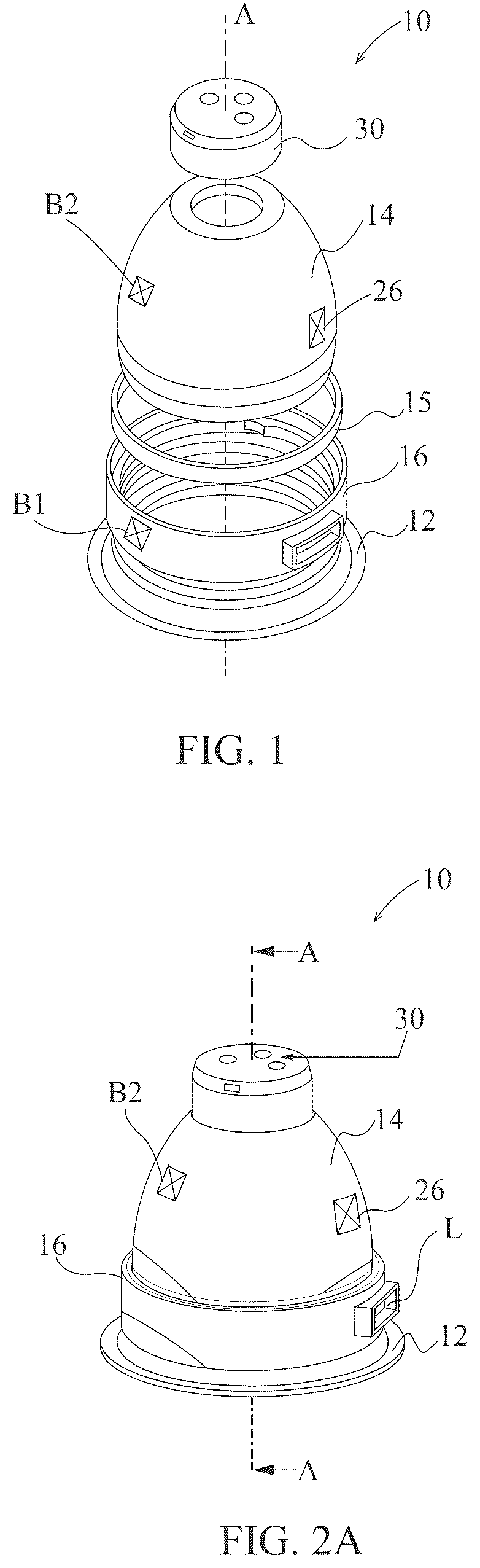 Patent US12616630 — Scar skin massage device — Figure 1