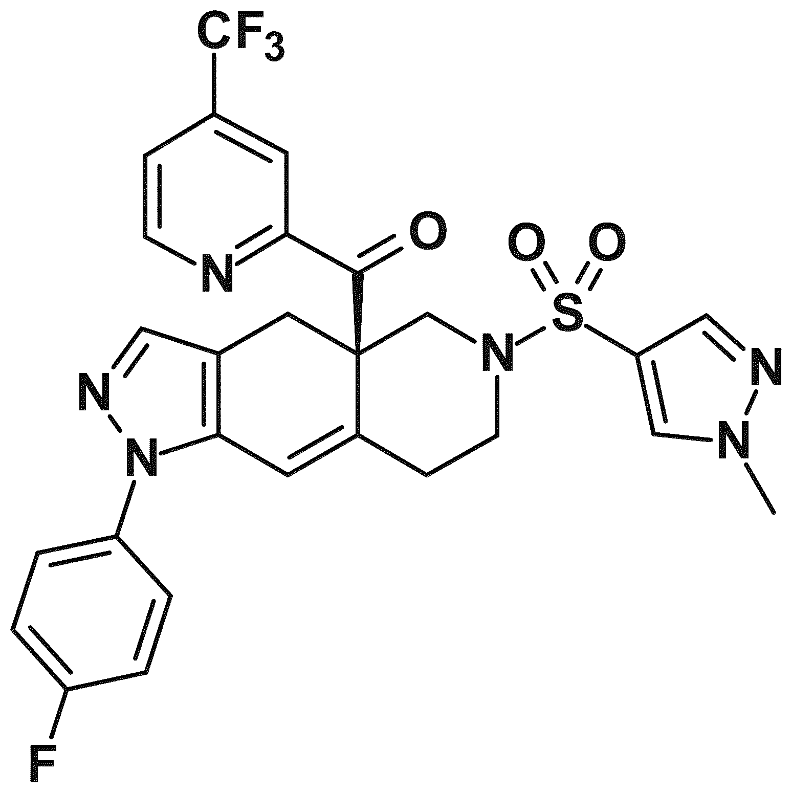 Patent US12616685 — Concomitant administration of glucocorticoid receptor modulator relacorilant and CYP2C9 substrates — Figure 1