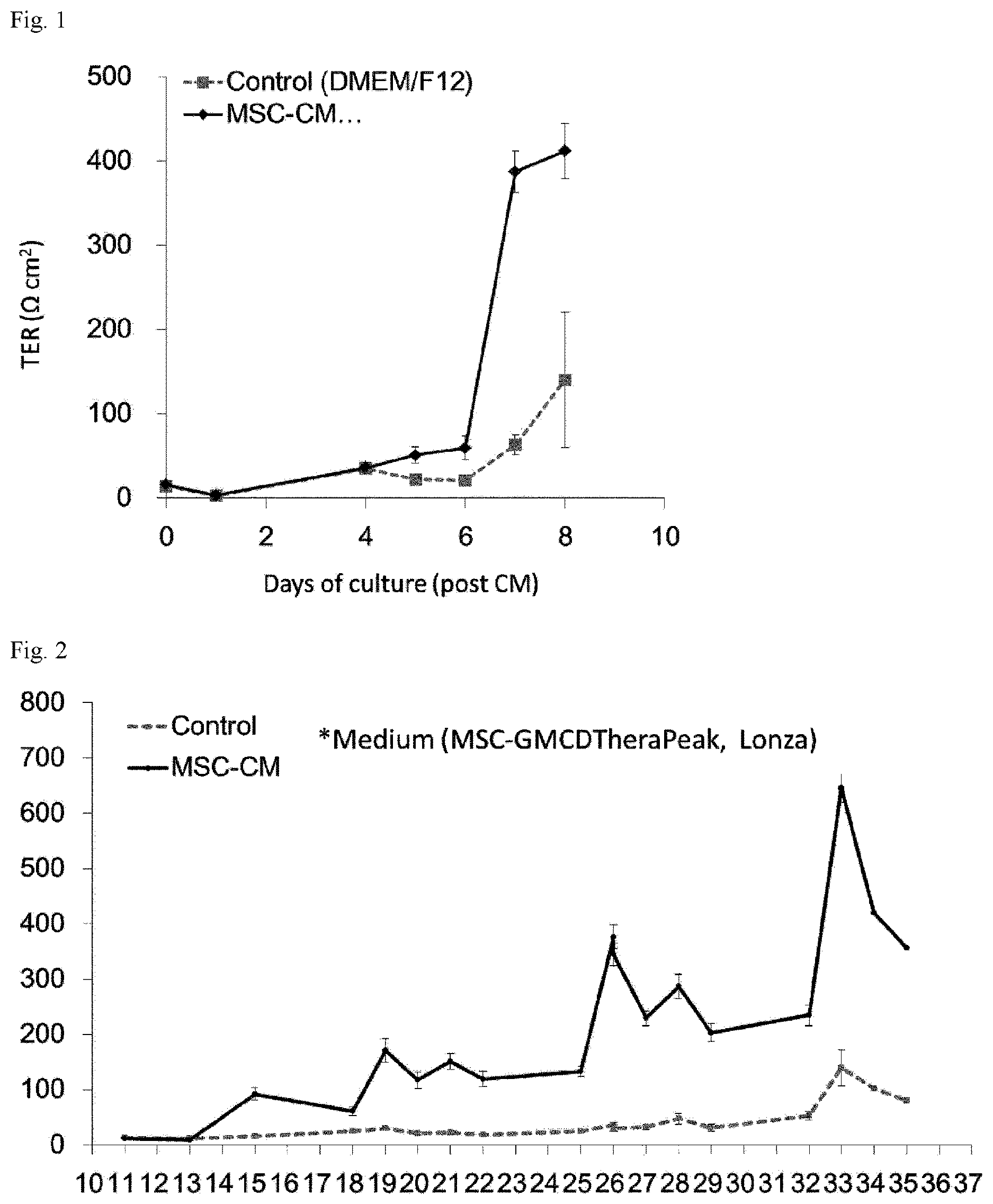 Patent US12616721 — Stratified squamous epithelial cell normal differentiation and maturation promoting agent, epithelial disease therapeutic agent, and stratified squamous epithelial cell normal differentiation and maturation promoting method — Figure 1