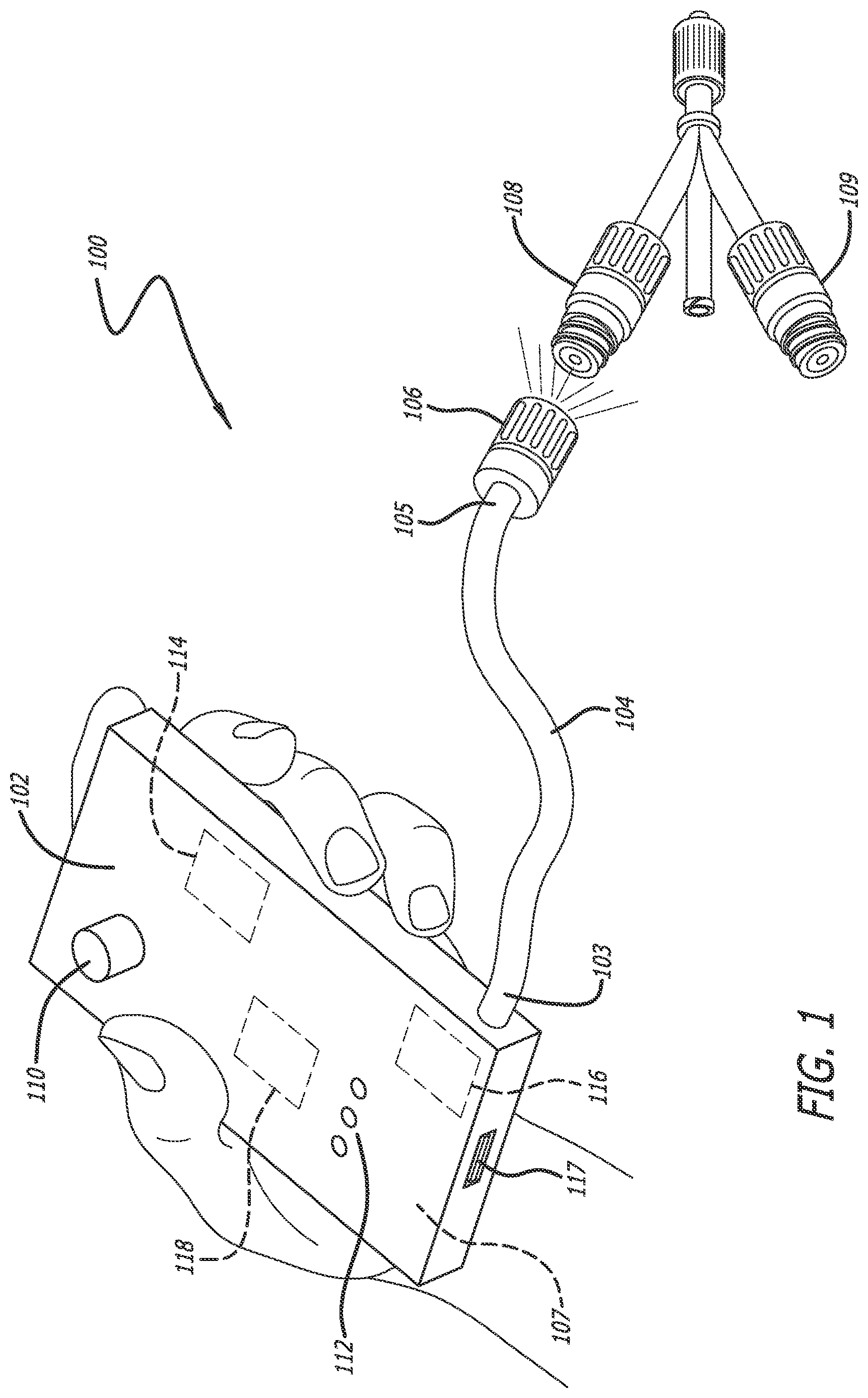 Patent US12616765 Figure 1 – UV integrated disinfecting cap