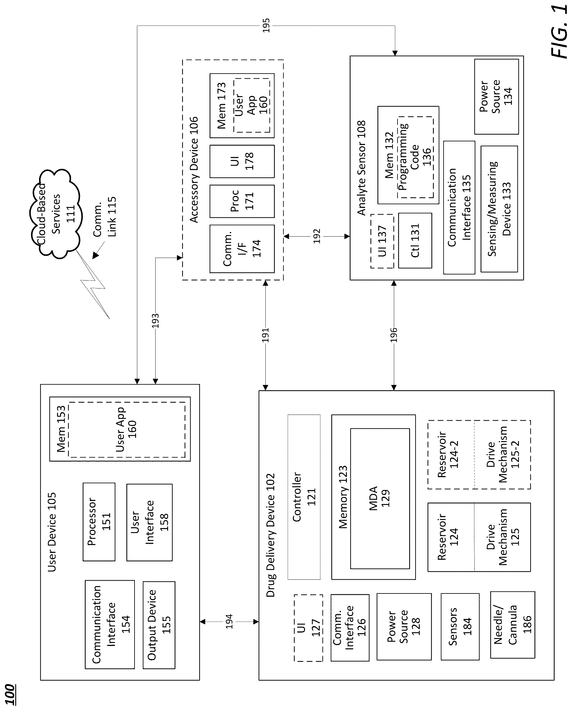 Patent US12616790 — Pumping mechanism with wire-pulled plunger — Figure 1