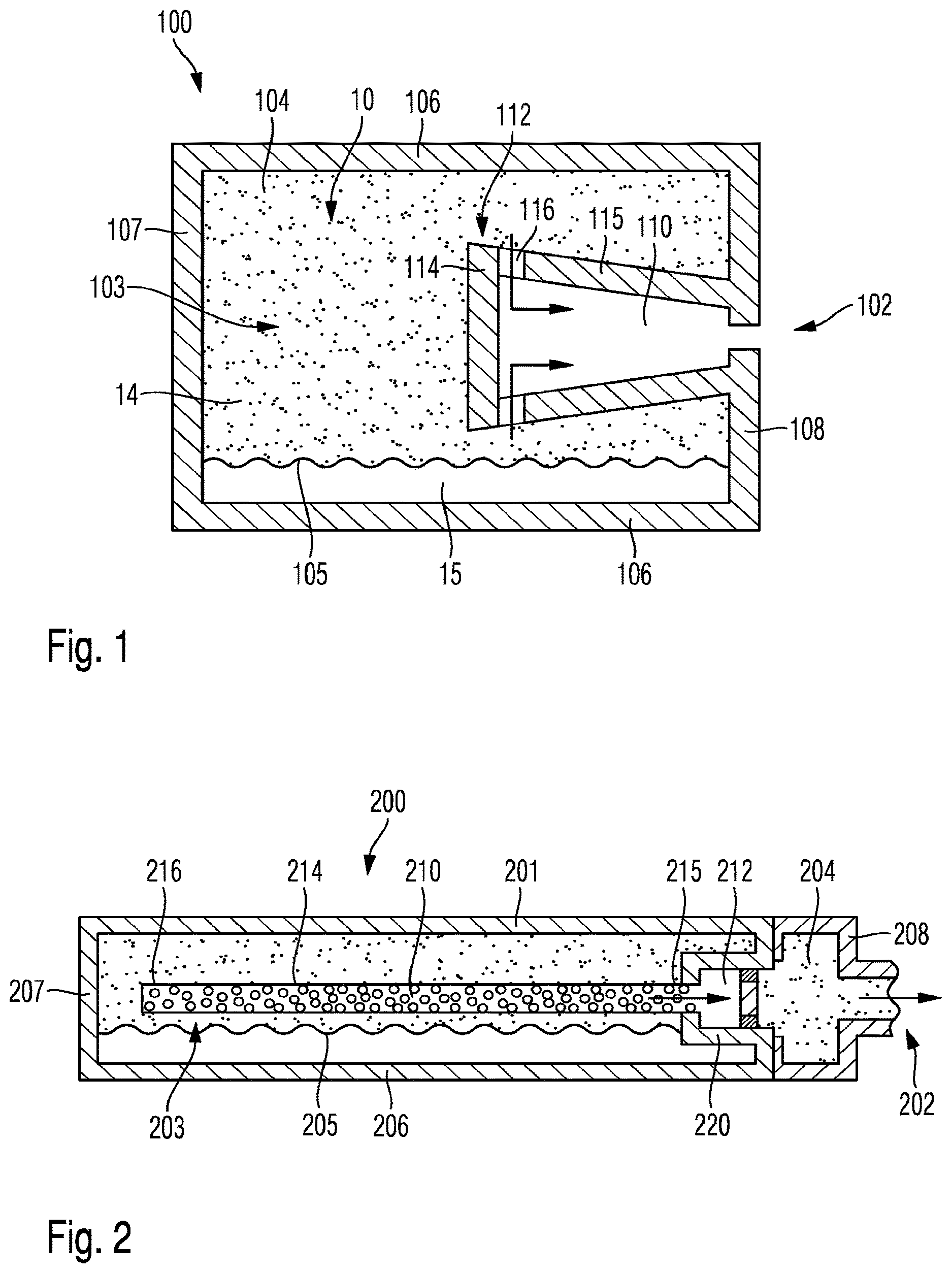 Patent US12616792 — Pressure container for driving a medical device — Figure 1