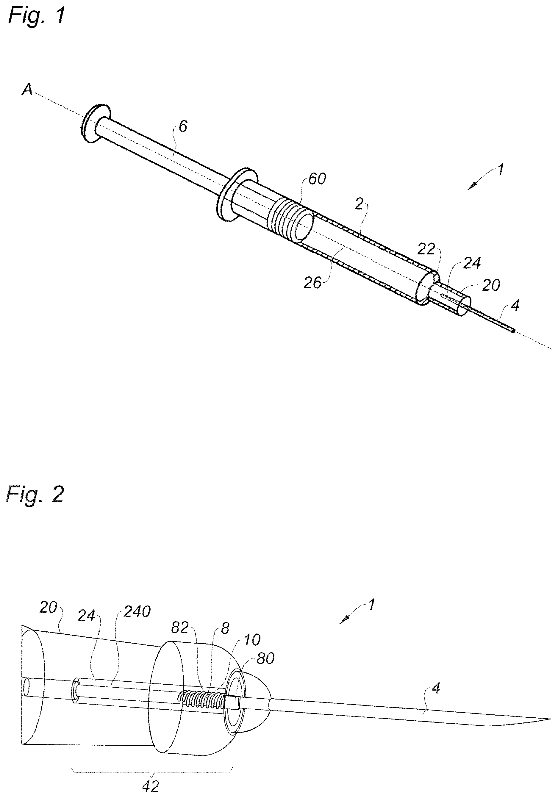 Patent US12616794 — Medical container, such as a pre-fillable or prefilled syringe, comprising a RFID tag for remote identification of said medical container — Figure 1