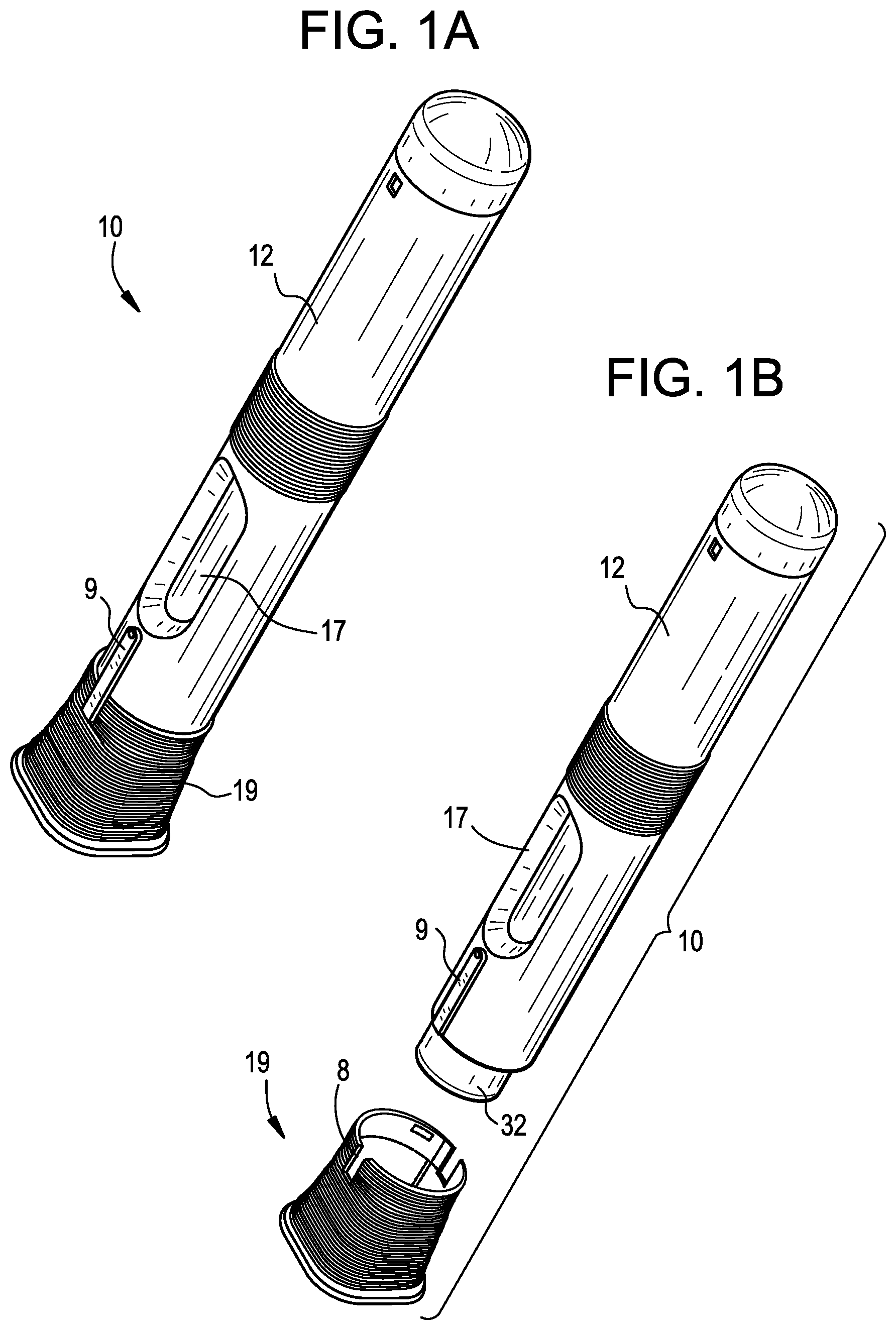 Patent US12616795 Figure 1 – Drug delivery device and methods of delivering a drug