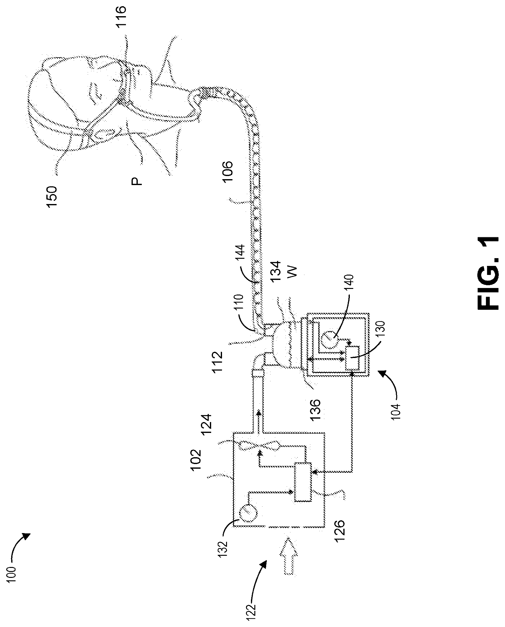 Patent US12616814 — Patient specific auto-flowrate control — Figure 1