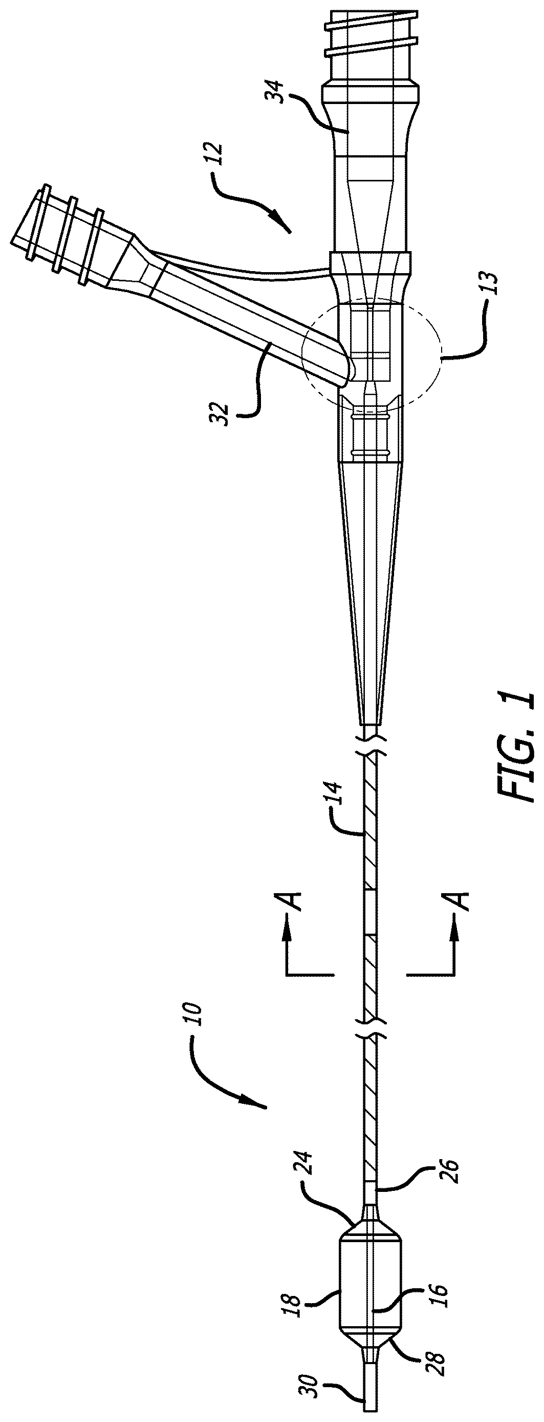 Patent US12616820 — Reinforced balloon catheter — Figure 1