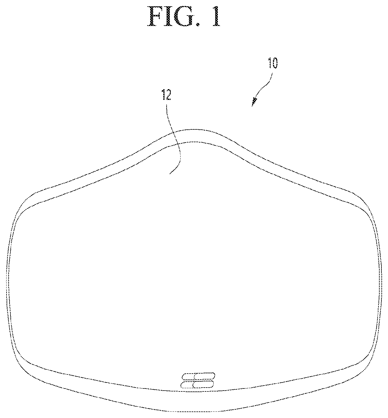 Patent US12616856 — Mask apparatus — Figure 1