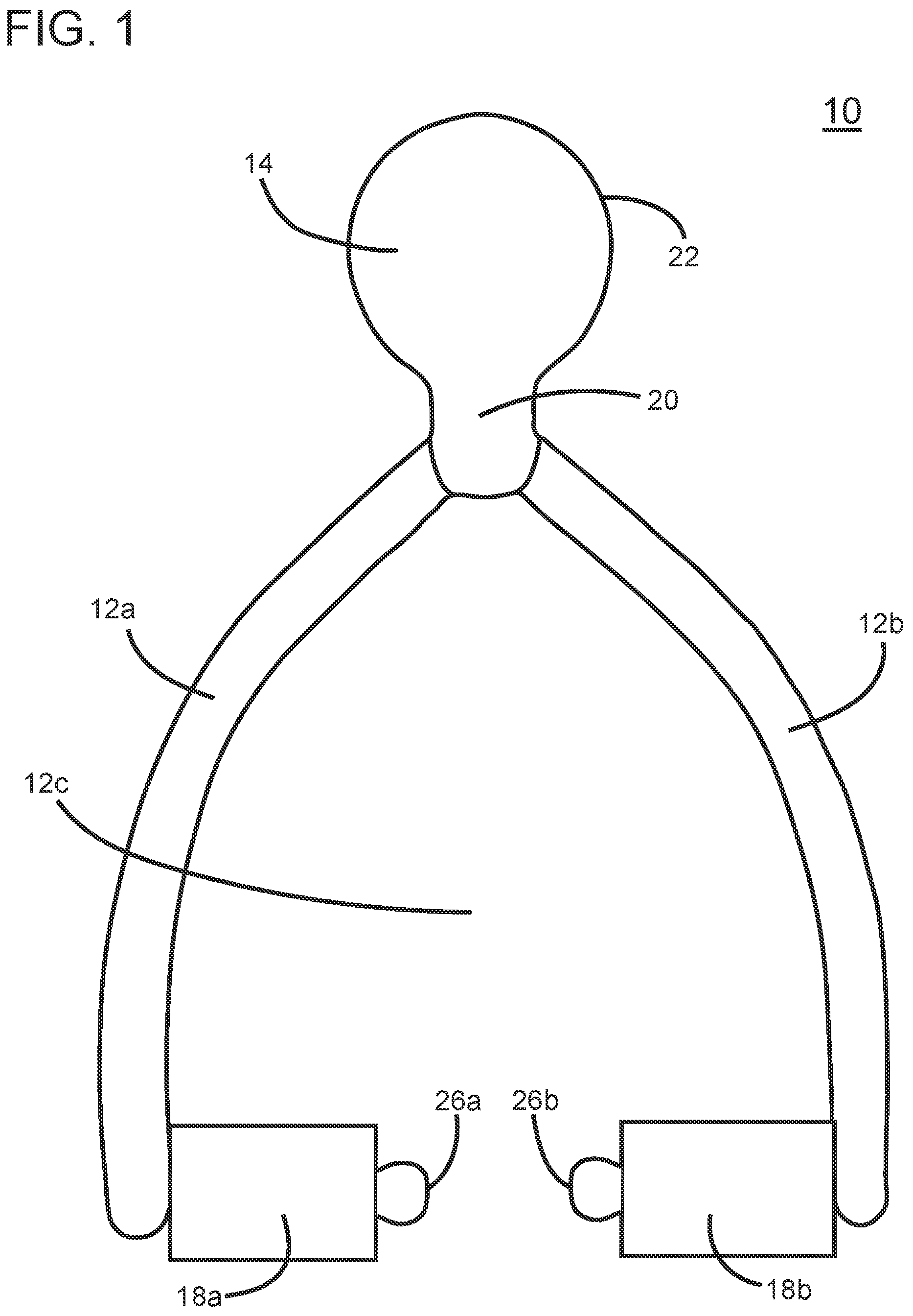 Patent US12616873 — Mandibular advancement device — Figure 1