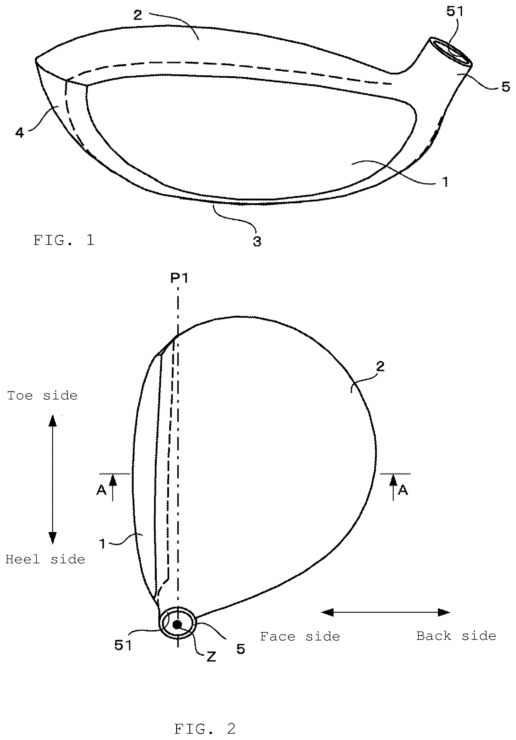 Patent US12616881 — Golf club head — Figure 1
