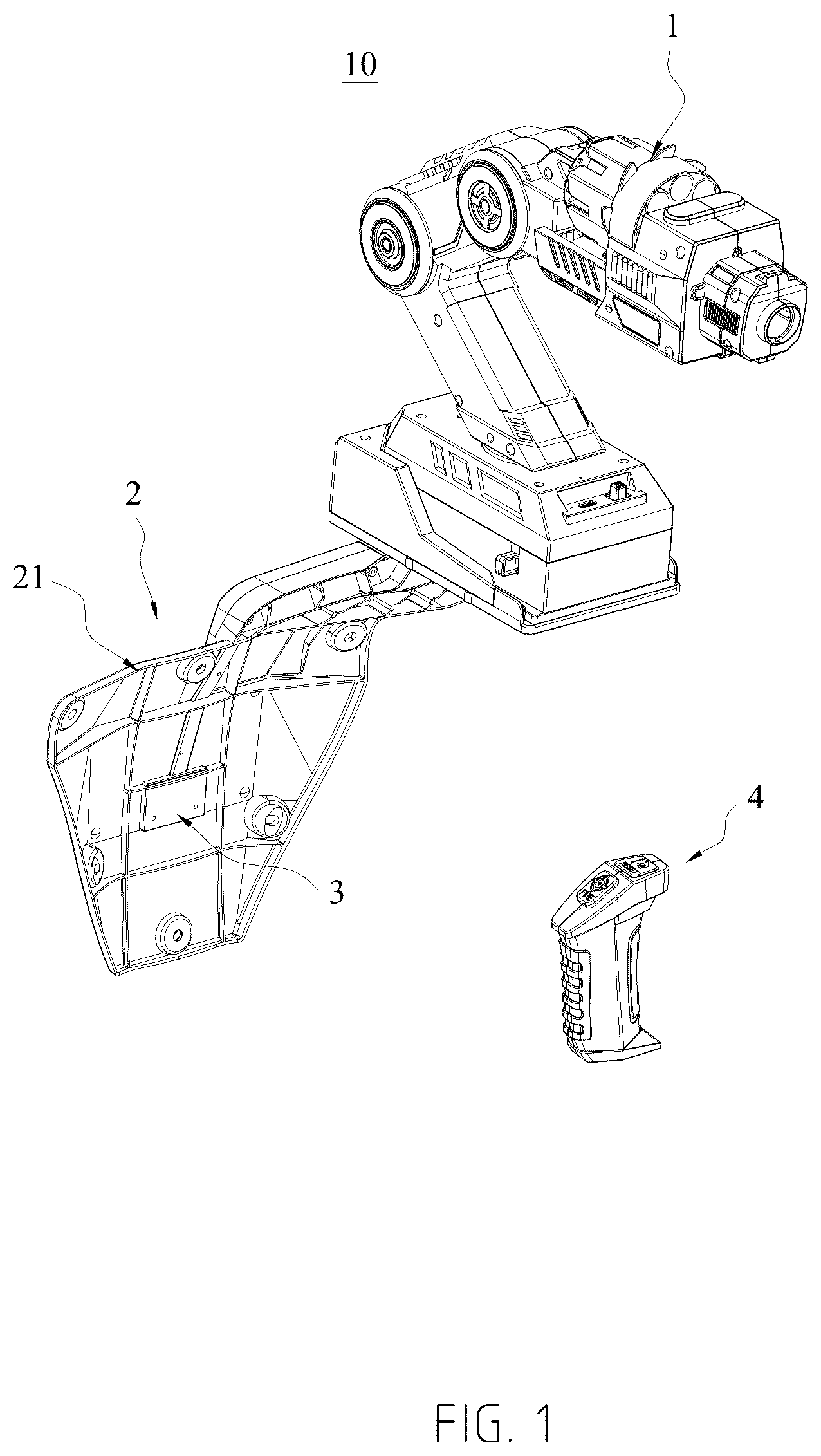 Patent US12616912 — Posture sensing toy — Figure 1