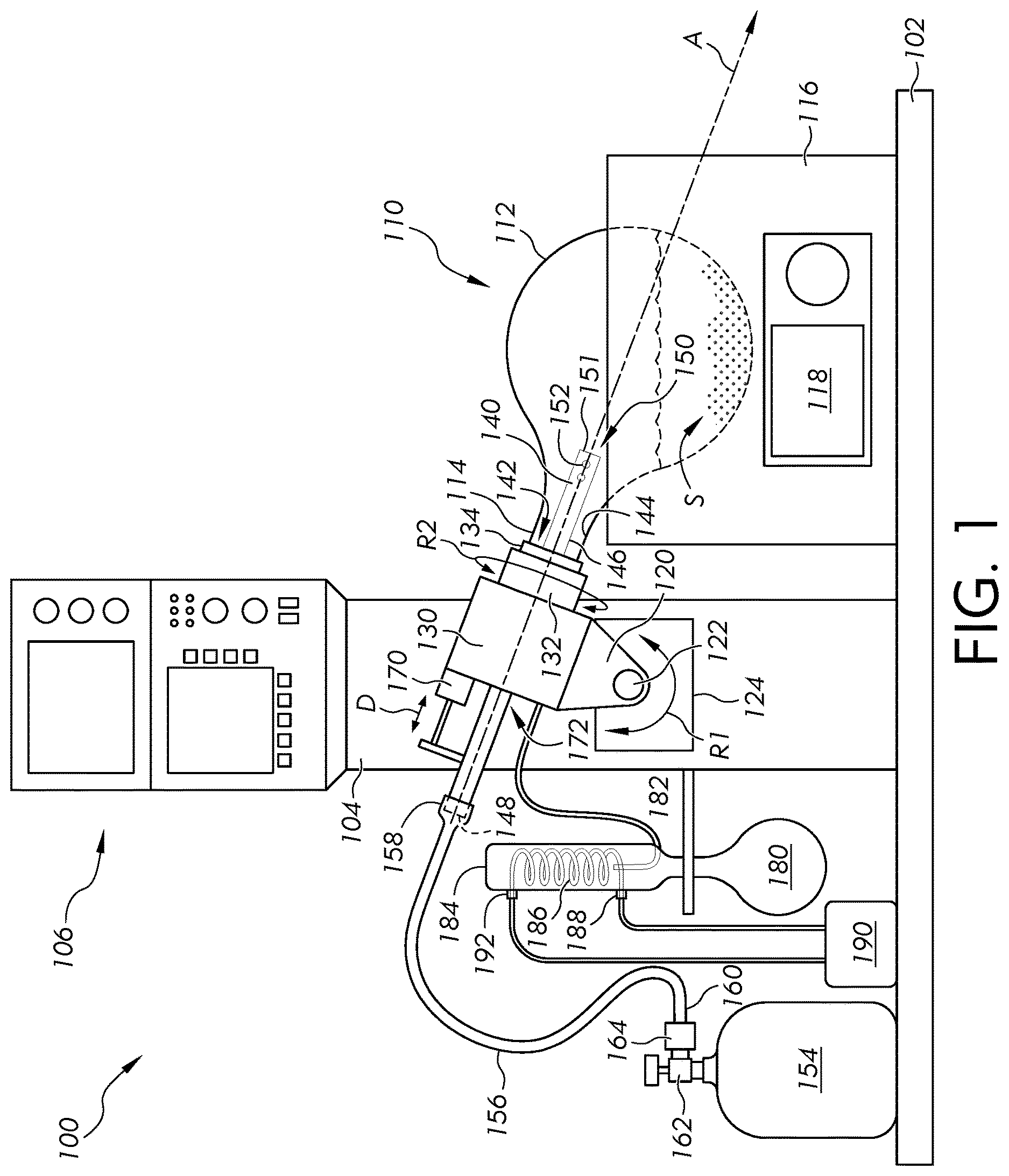 Patent US12616915 — Rotary evaporator for catalyst preparation — Figure 1