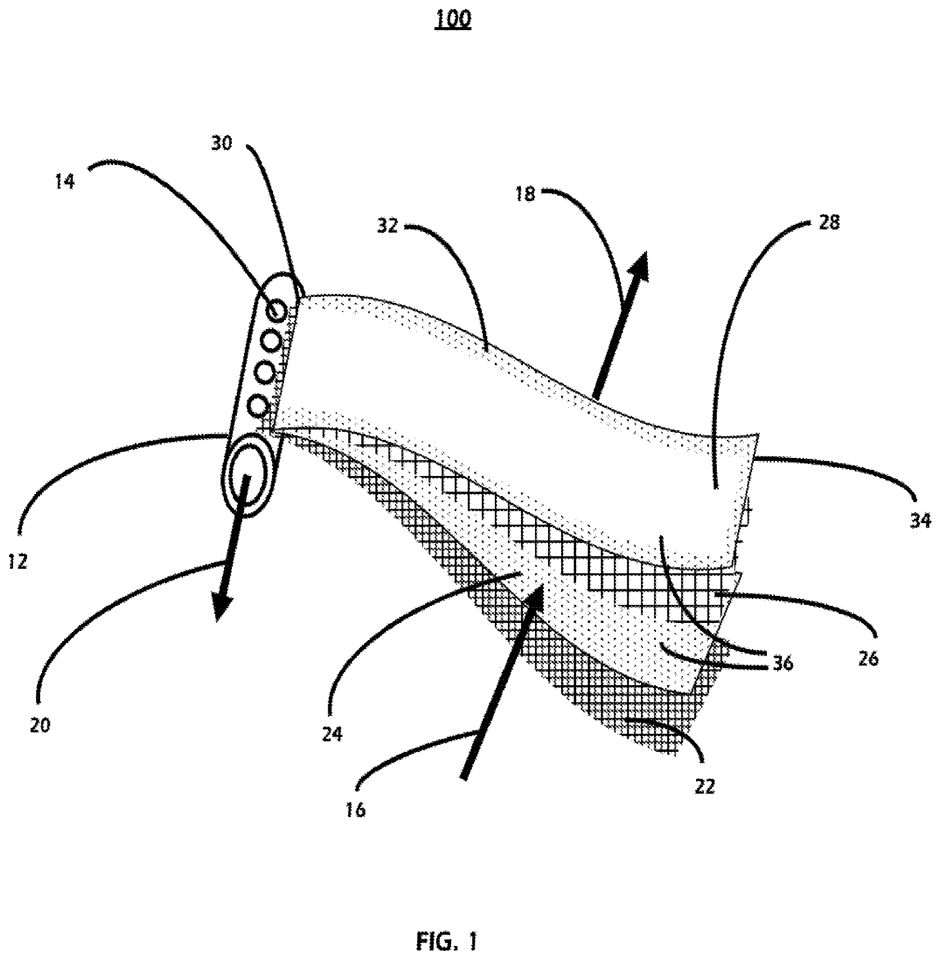 Patent US12616939 — Variable velocity patterns in cross-flow filtration — Figure 1