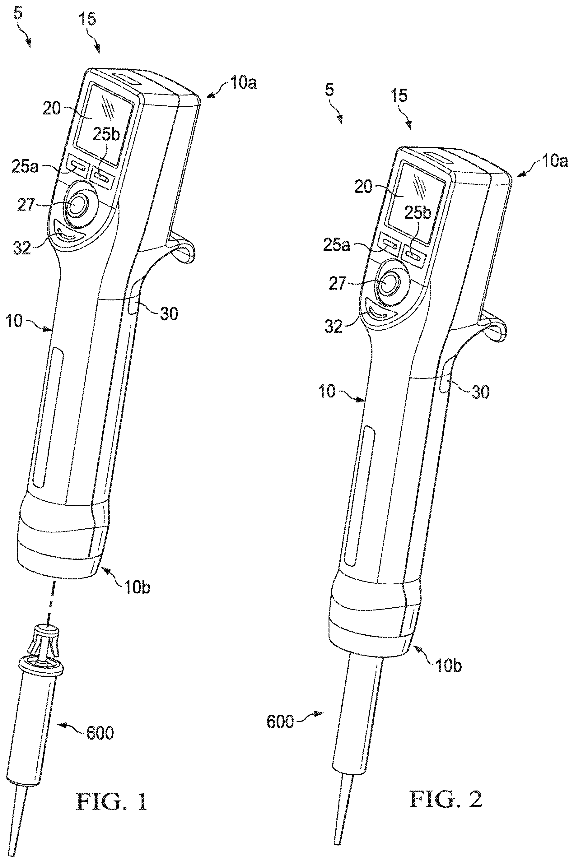 Patent US12616974 — Positive displacement pipette syringe identification system — Figure 1