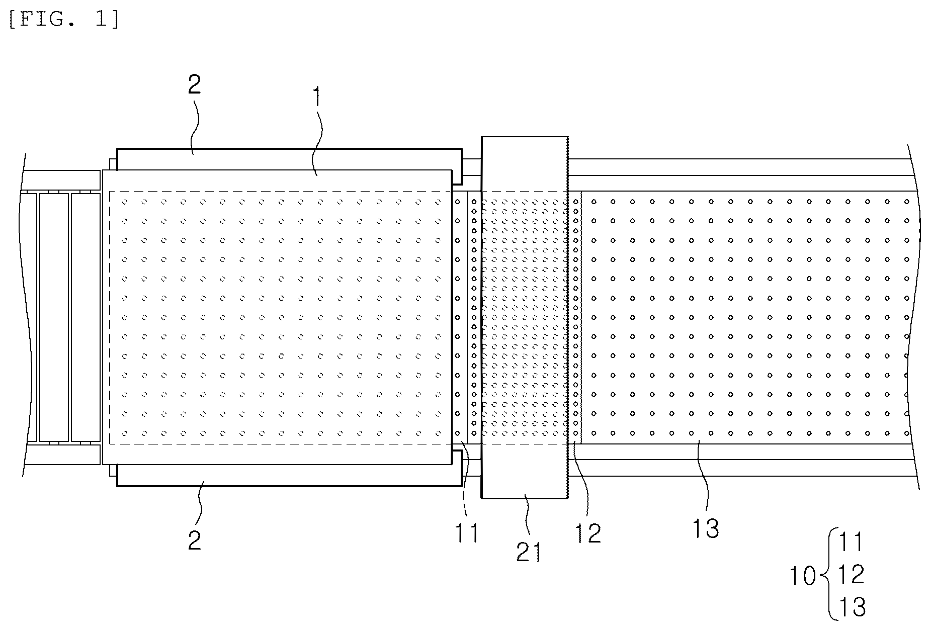 Patent US12616994 — Apparatus for preventing blockage of floating stage, substrate processing apparatus and substrate processing method — Figure 1