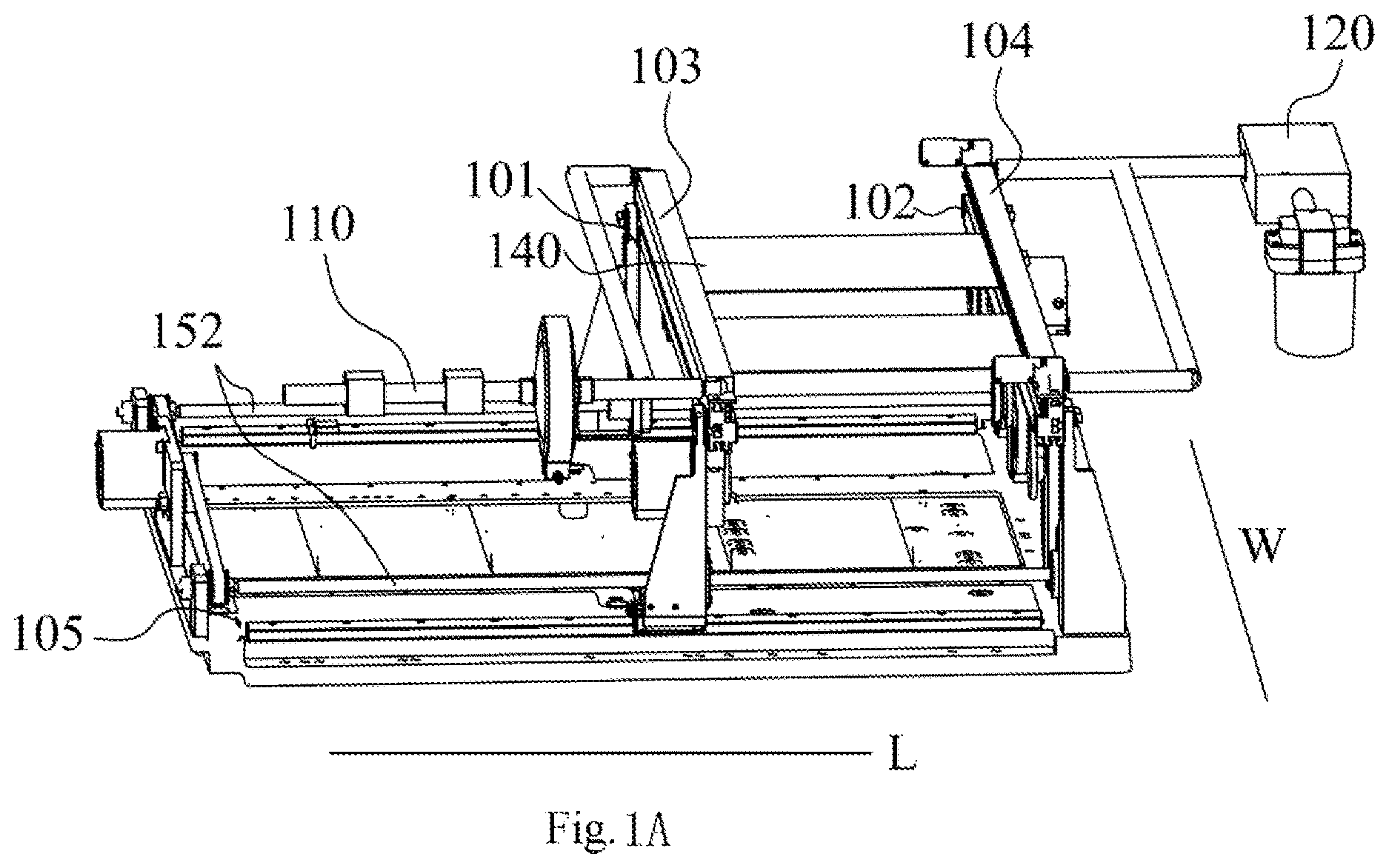 Patent US12617003 Figure 1 – Dispensing apparatus