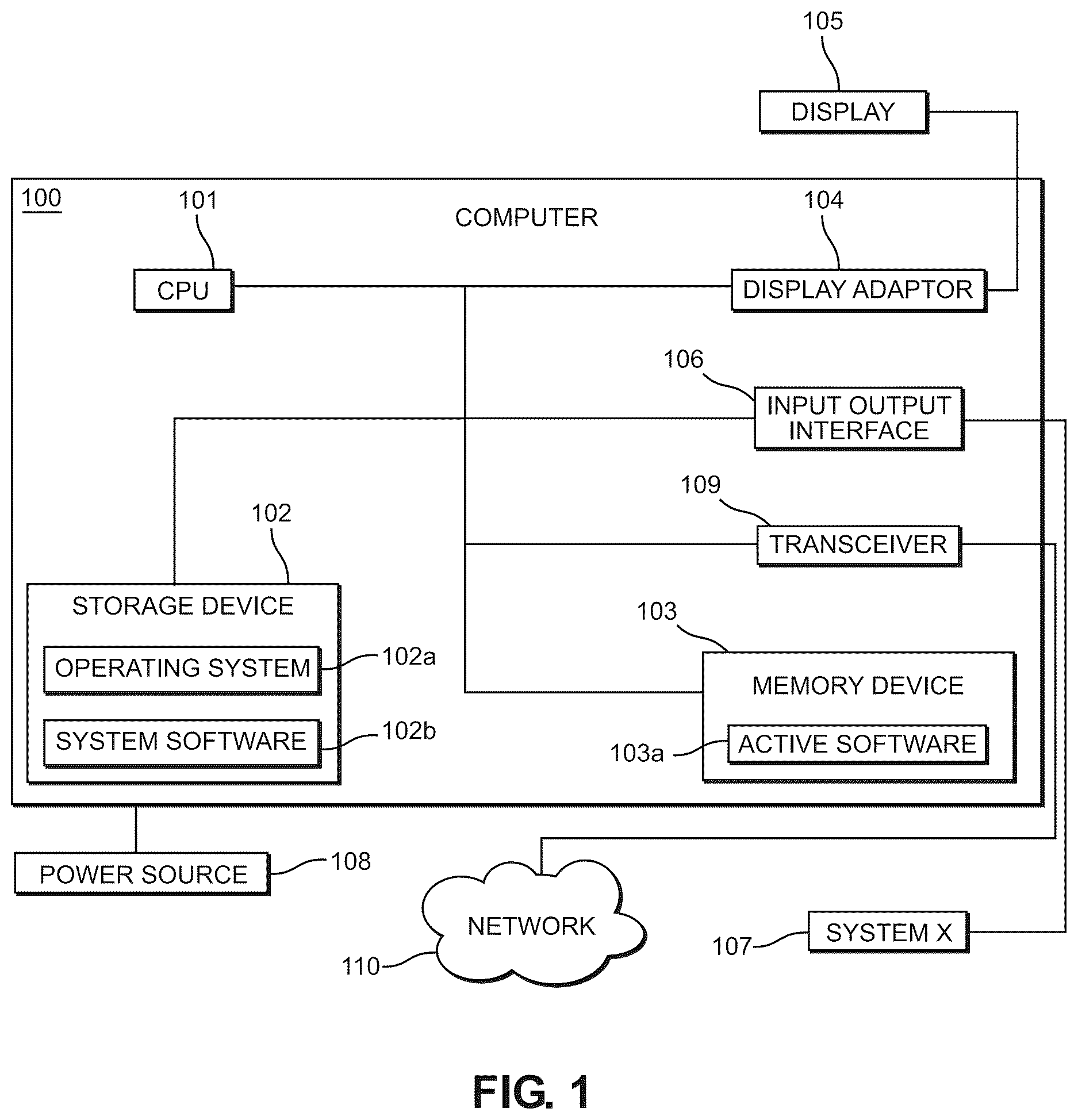 Patent US12617004 Figure 1 – System and method for cleaning an electronic device with dry ice