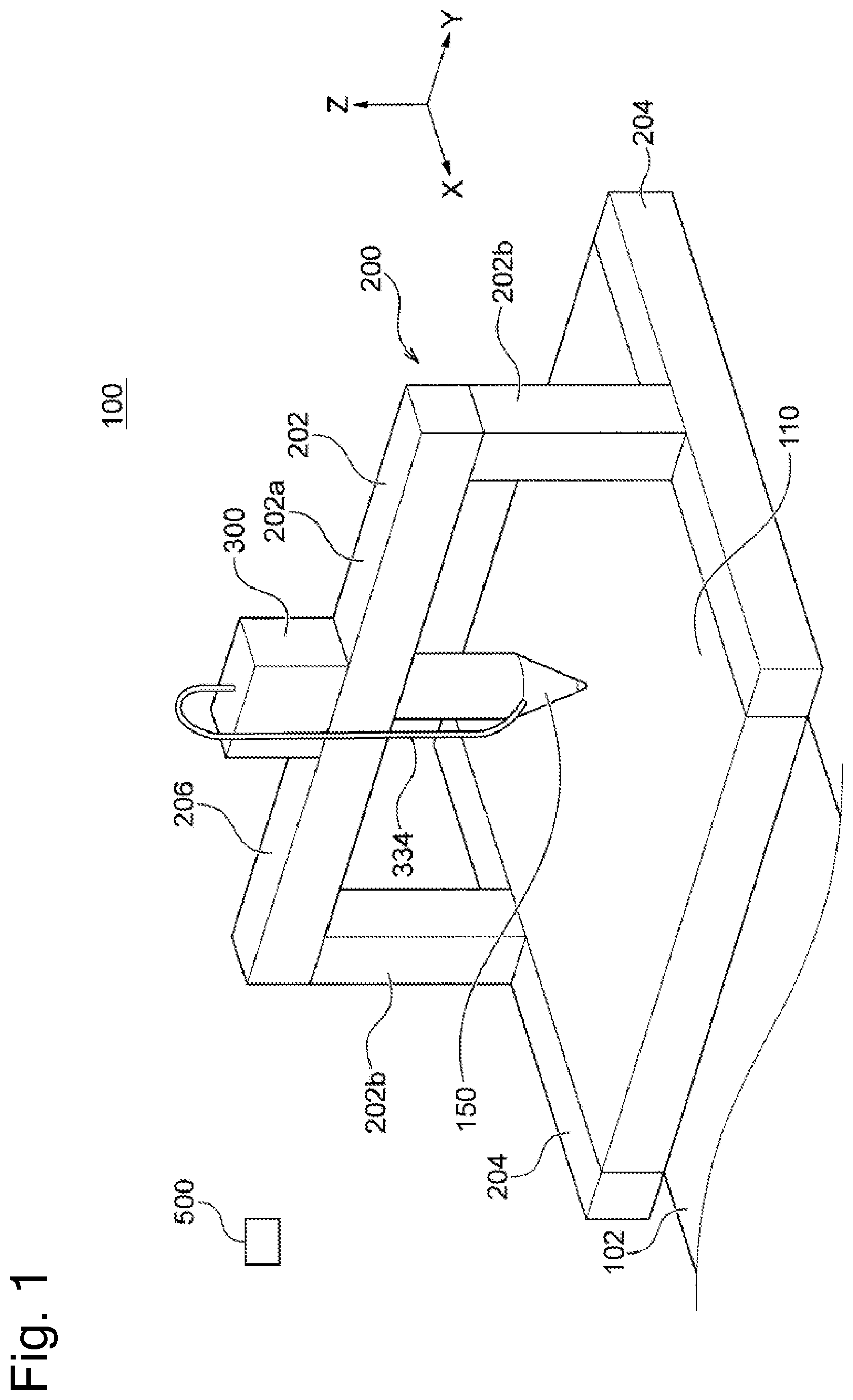 Patent US12617019 — AM apparatus — Figure 1