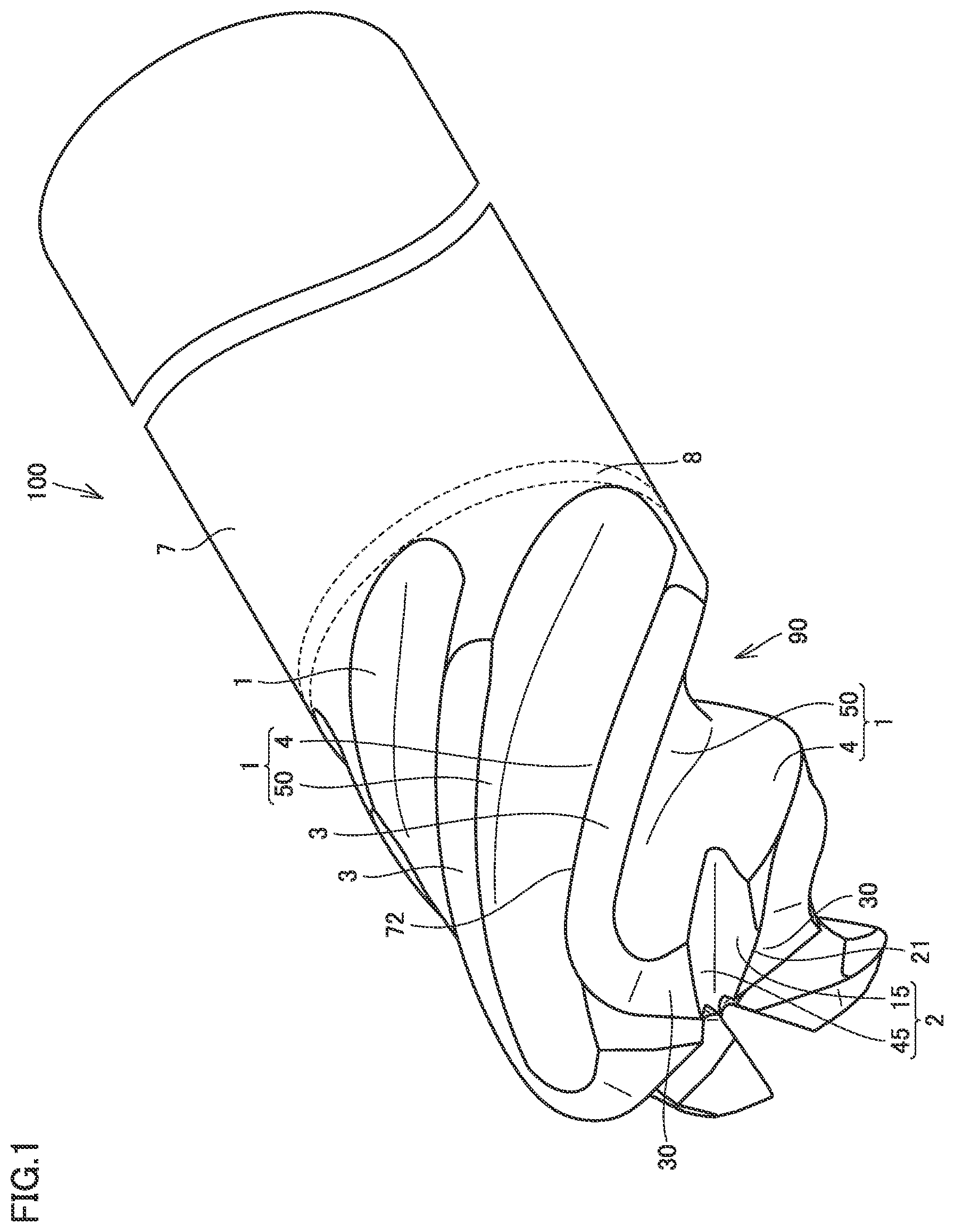 Patent US12617024 — Cutting tool — Figure 1
