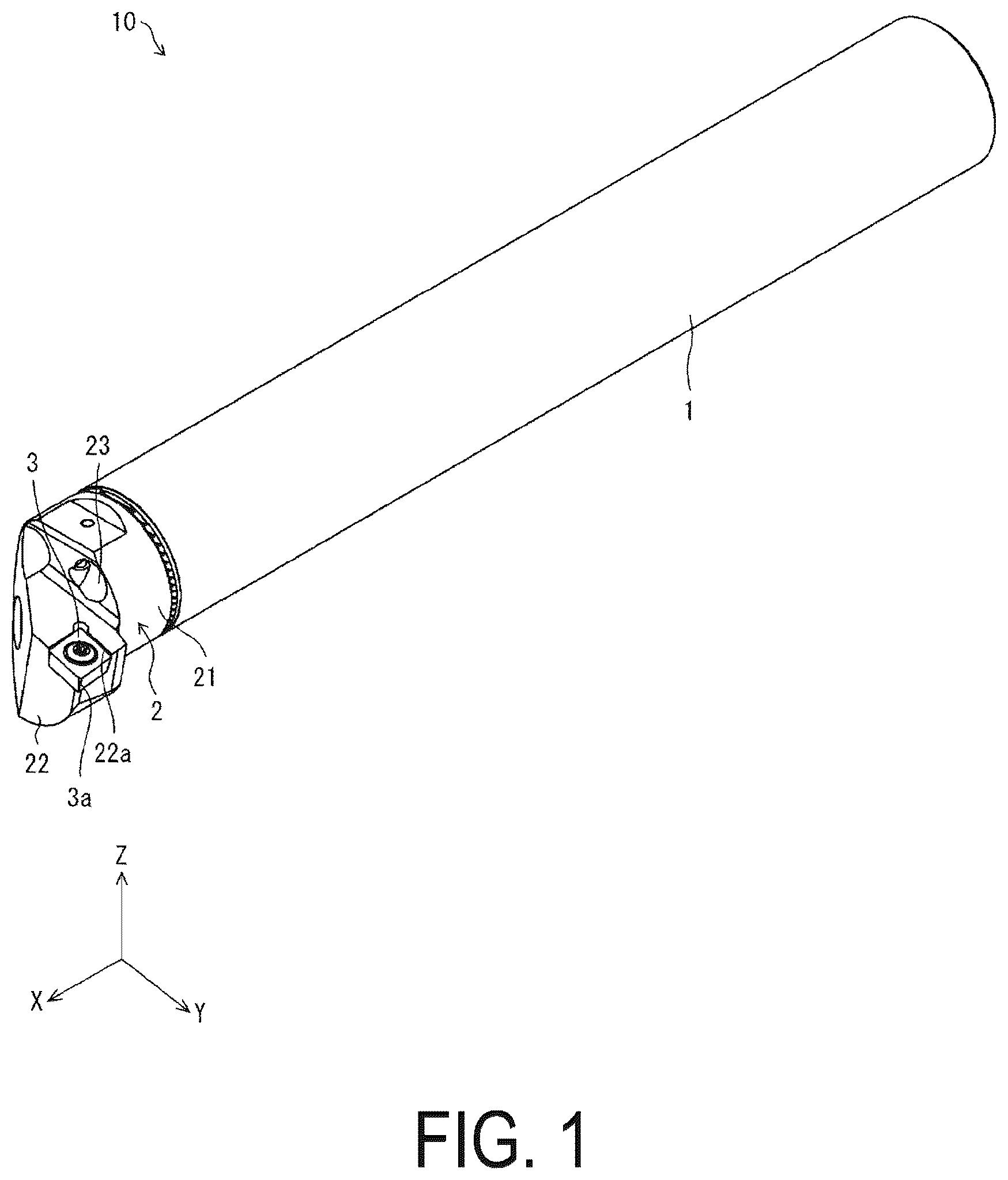 Patent US12617025 — Holder, cutting tool, and method for manufacturing machined product — Figure 1