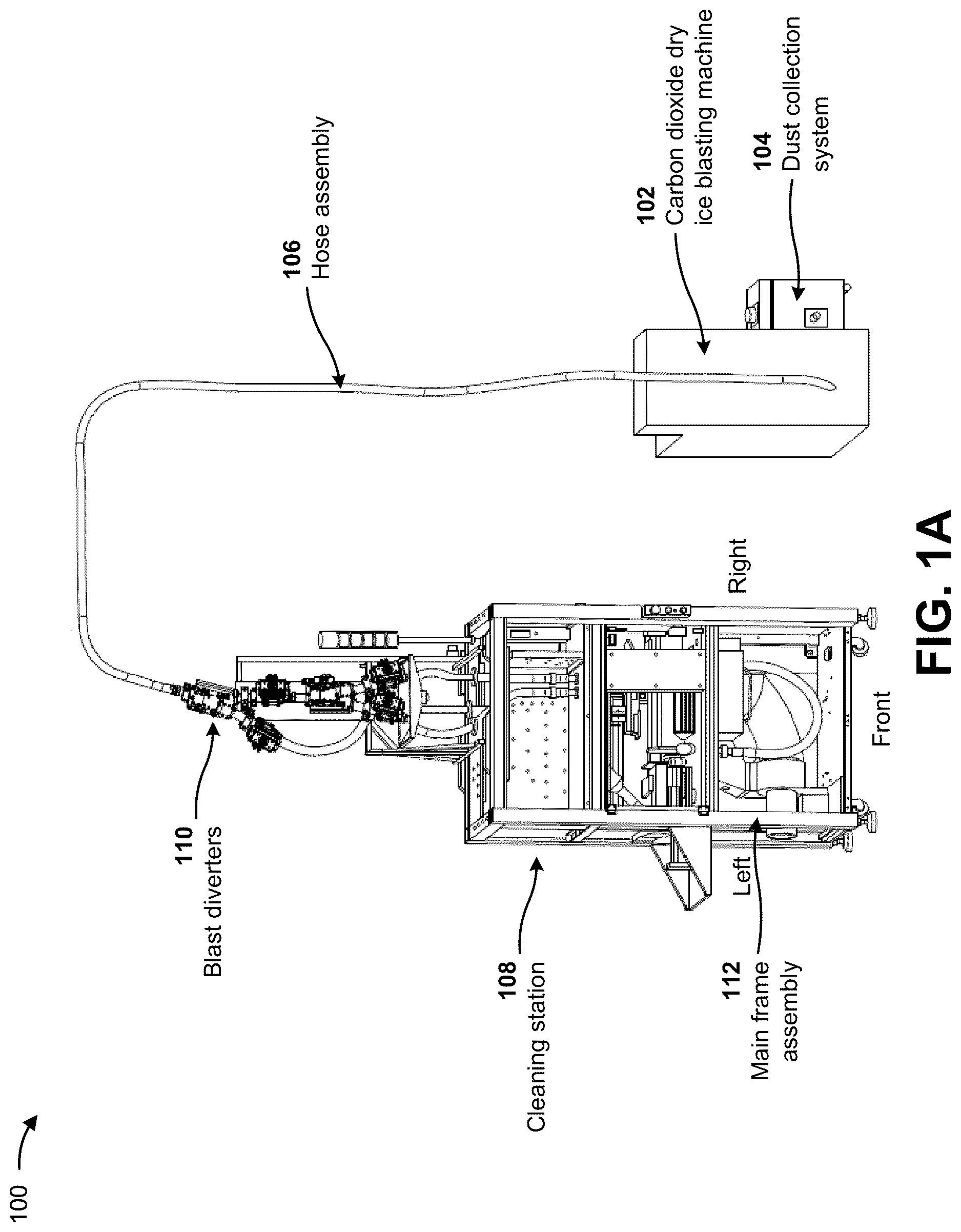 Patent US12617058 — Systems and methods for automated cleaning of mobile user devices — Figure 1