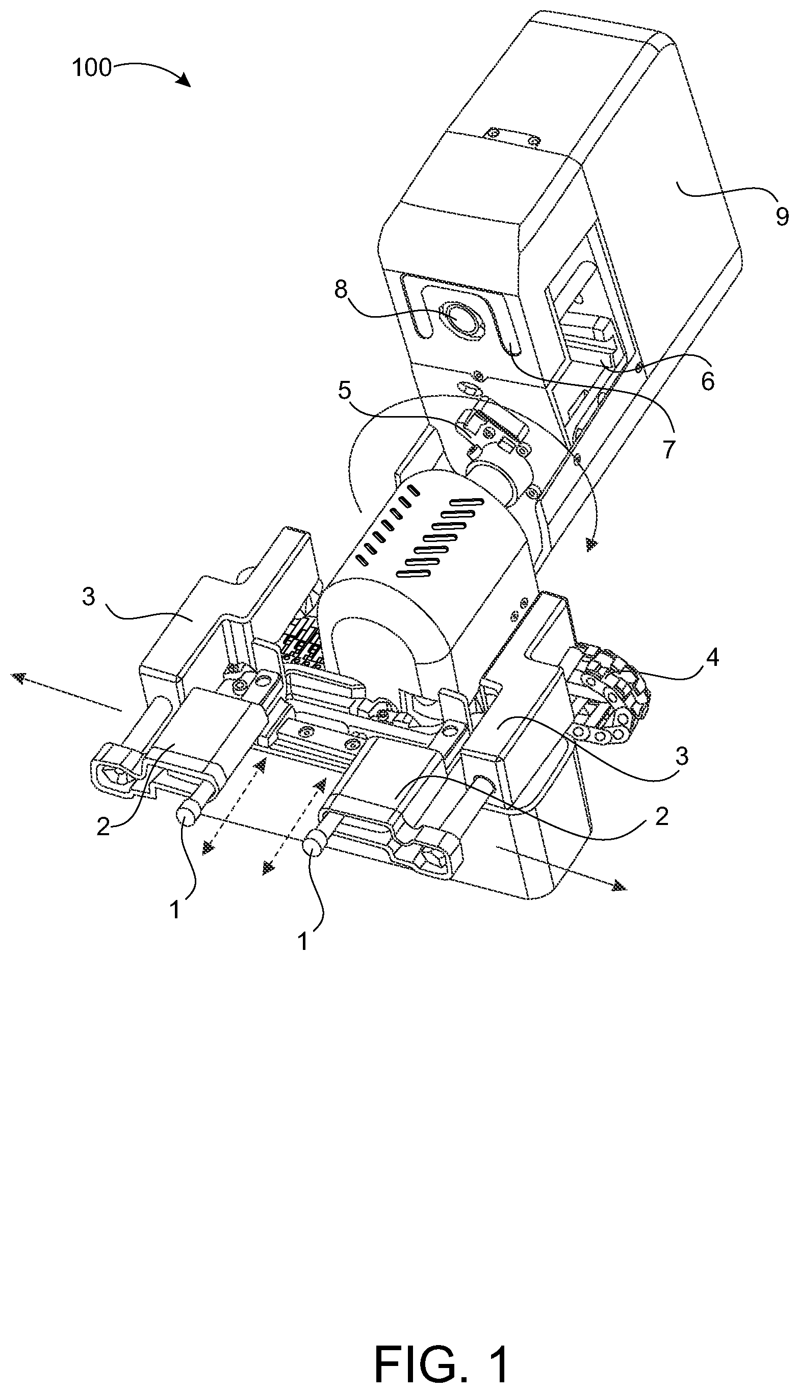 Patent US12617079 Figure 1 – Robotics system for verification and validation of smart connected HMI devices and method thereof