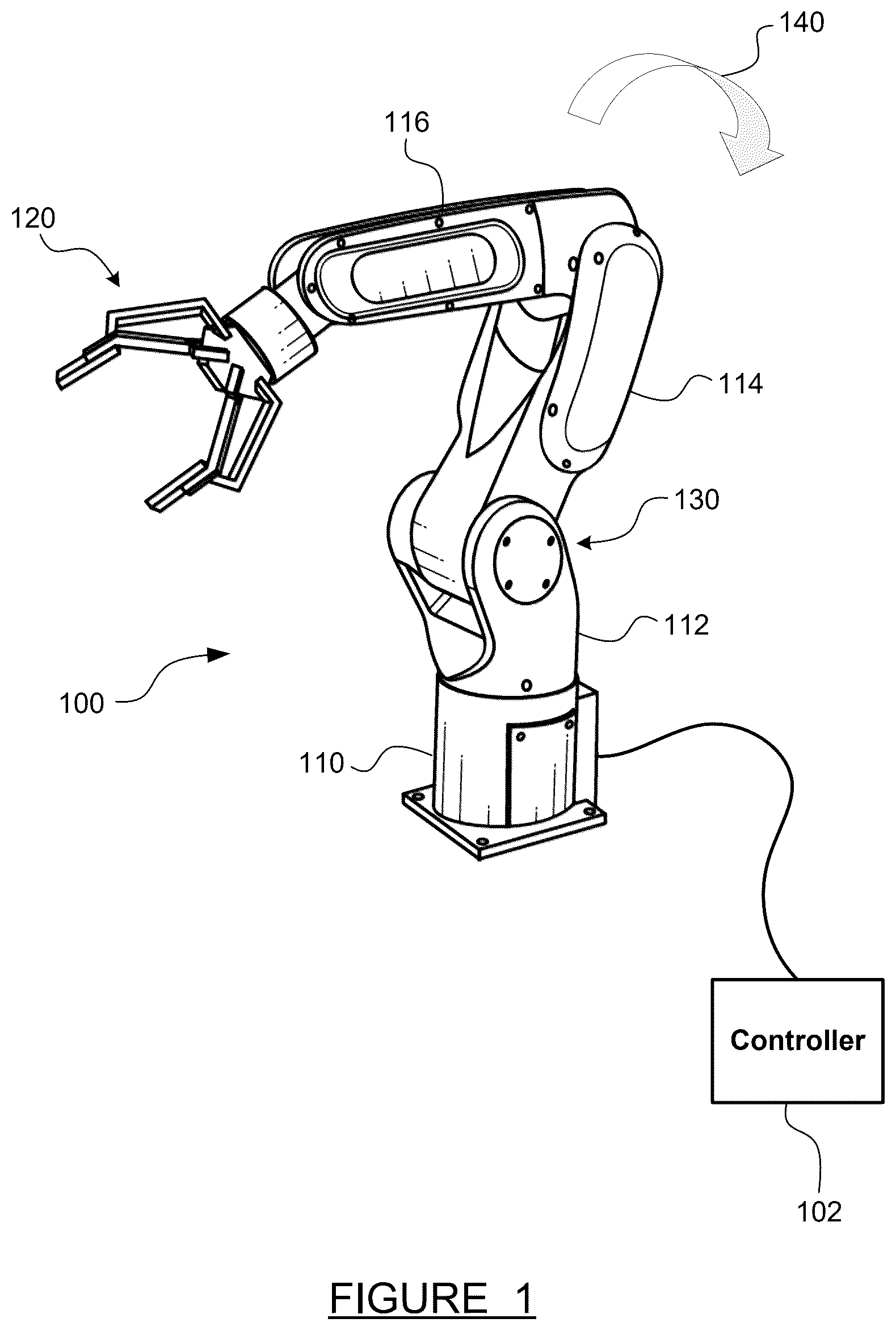 Patent US12617094 — Teach pendant change position touchup visualization — Figure 1