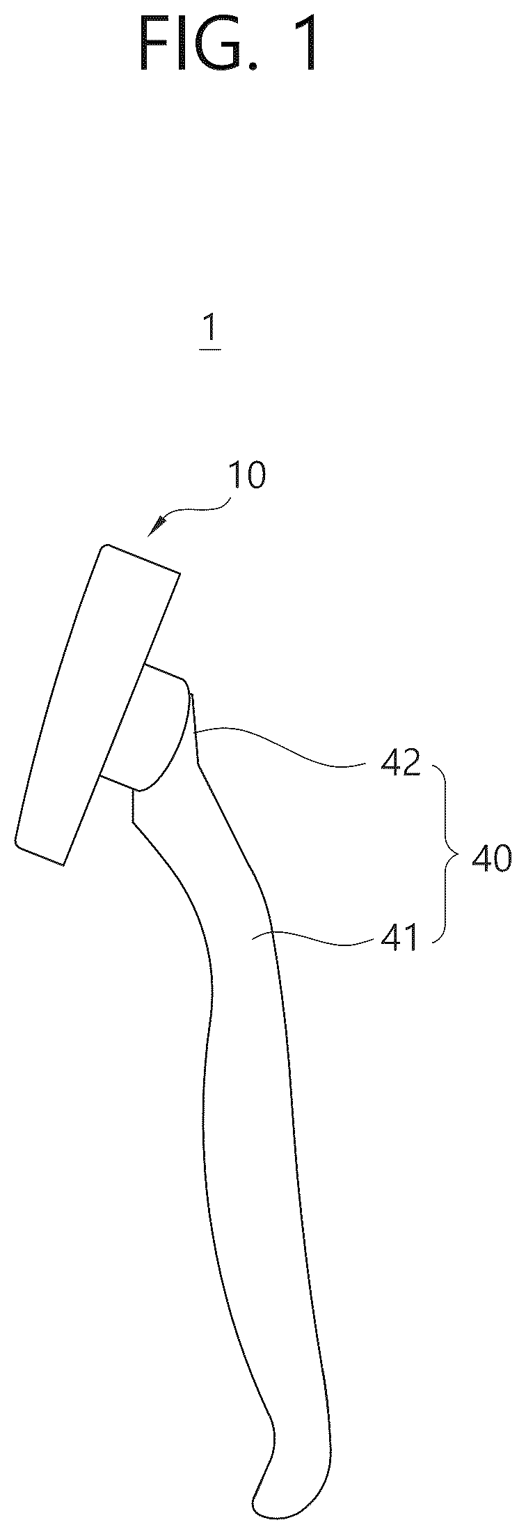 Patent US12617109 — Razor cartridge — Figure 1