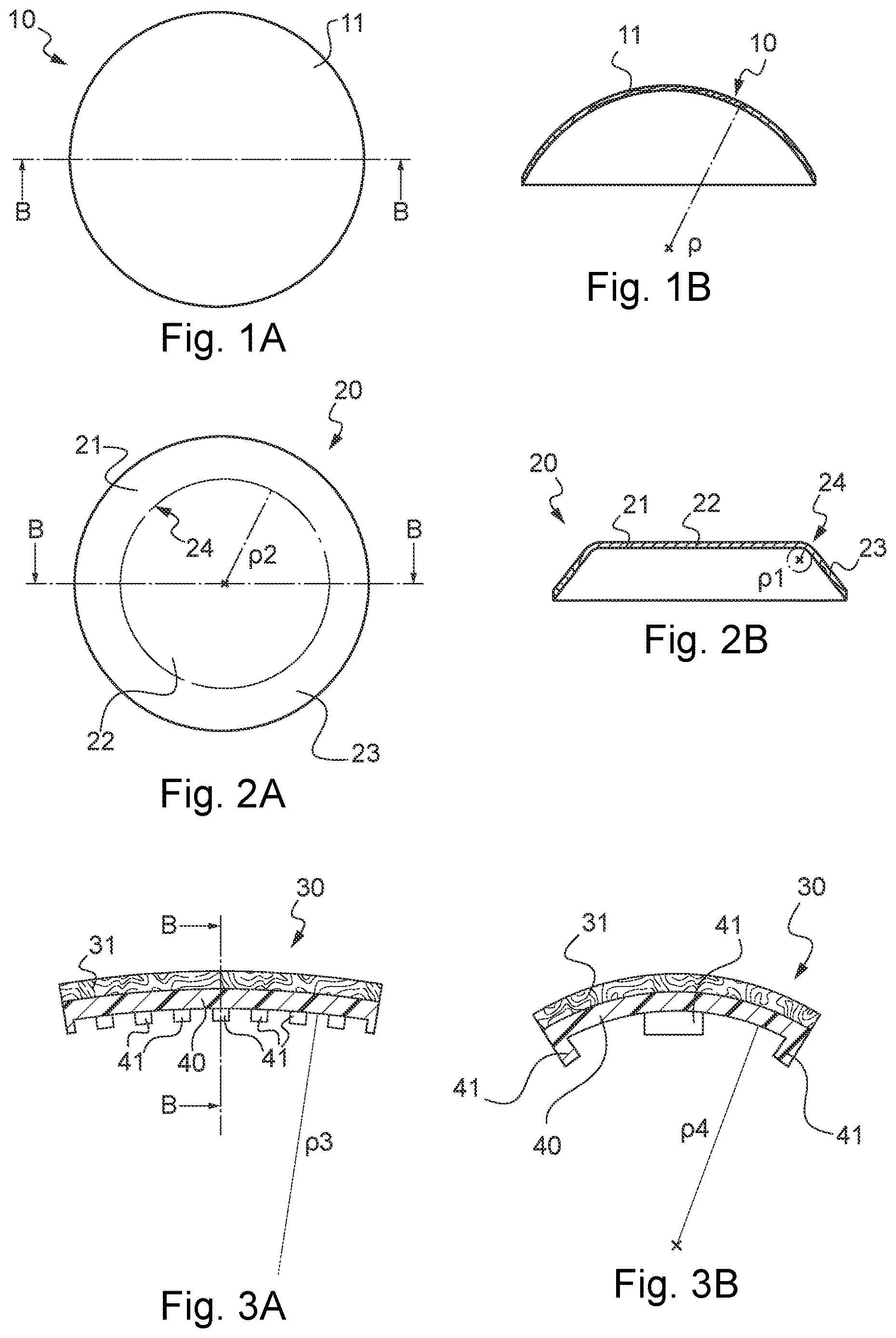 Patent US12617121 — Part made from lignocellulosic material and method for producing such a part — Figure 1