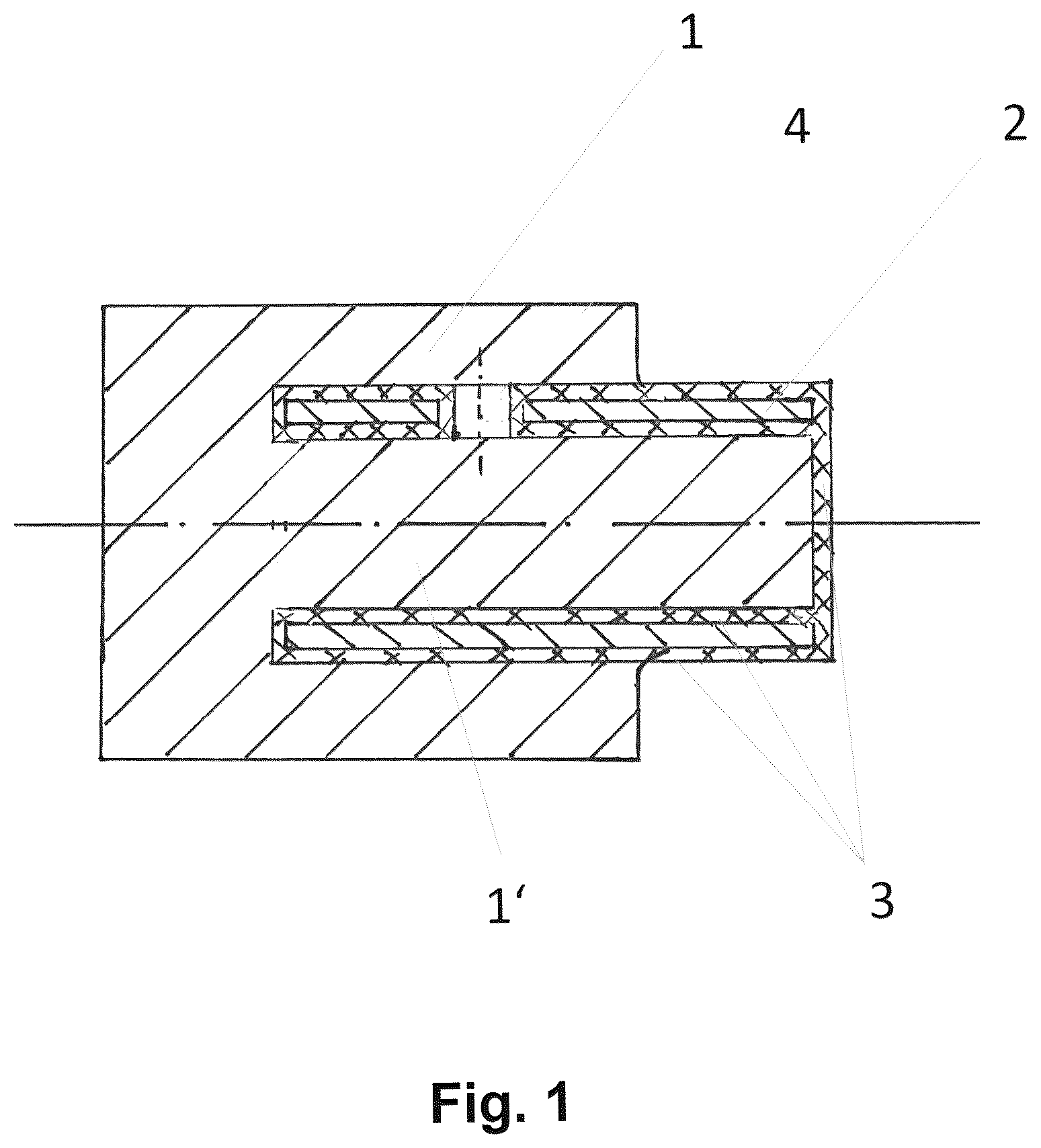 Patent US12617135 — Method for producing a media-tight material composite — Figure 1