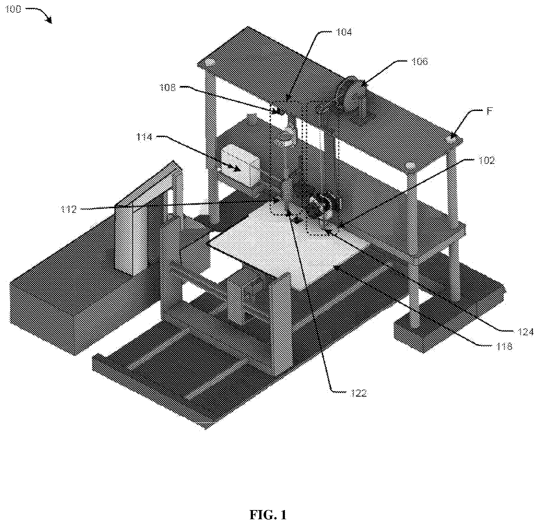 Patent US12617158 — System and method for generating molten metal droplets for additive manufacturing — Figure 1