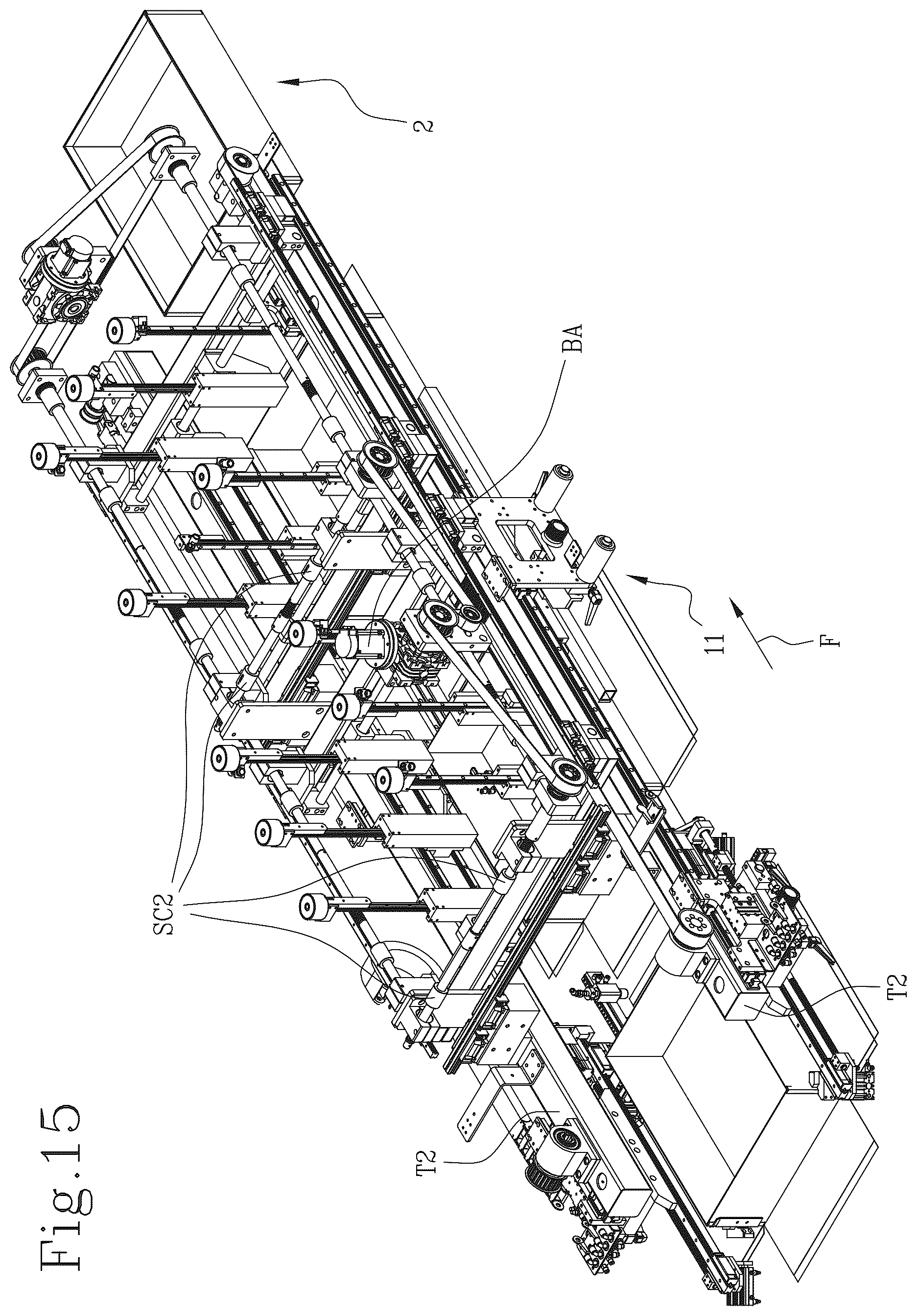Patent US12617172 Figure 15 – Apparatus and method for wrapping a cardboard box