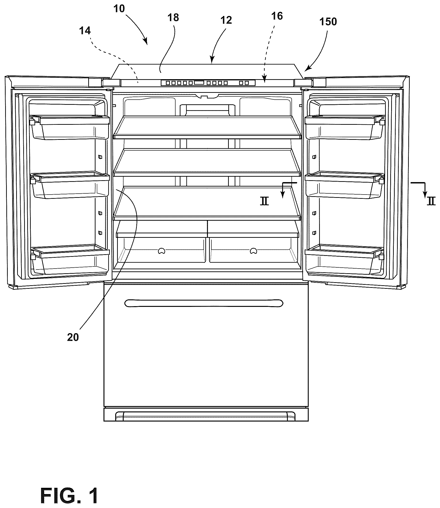 Patent US12617179 — Super insulating nano-spheres for appliance insulation and method for creating a super insulating nano-sphere material — Figure 1