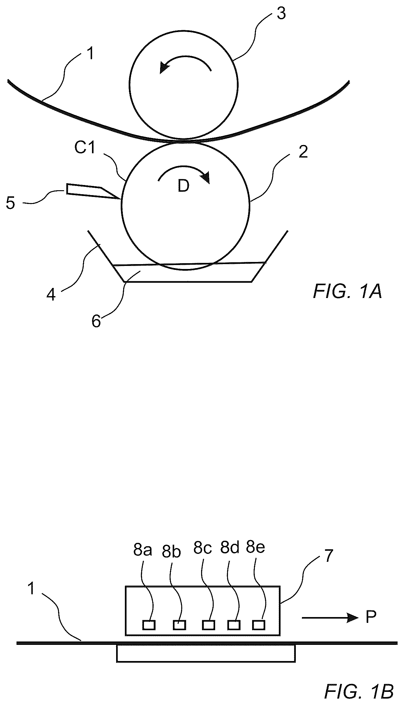 Patent US12617196 — Method to produce a panel with an embossed structure — Figure 1