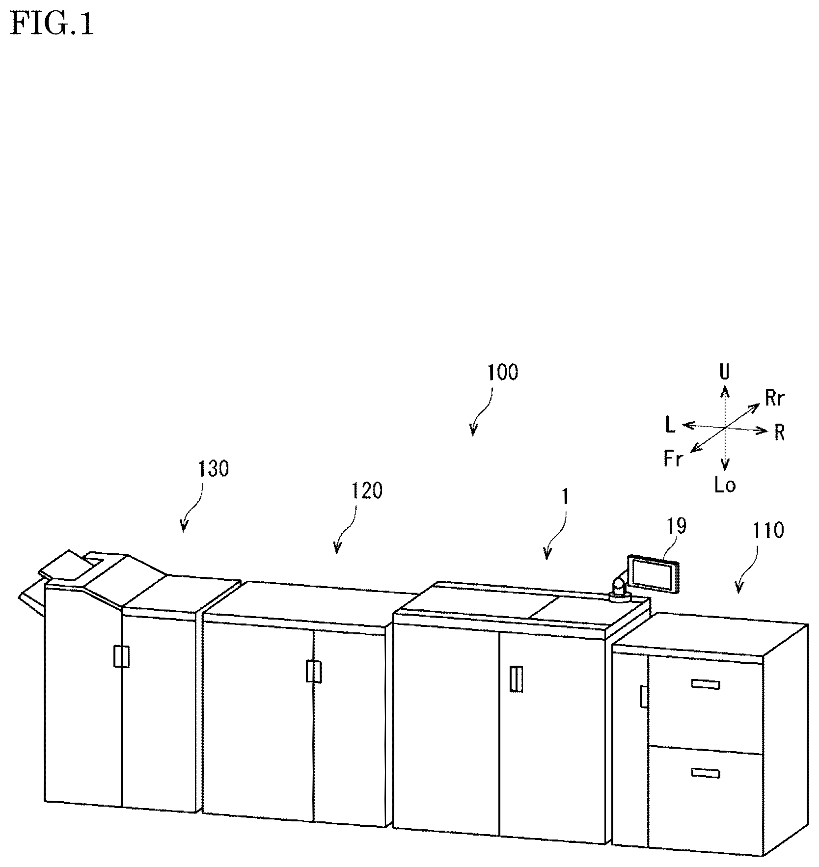 Patent US12617206 — Maintenance device and inkjet recording apparatus — Figure 1