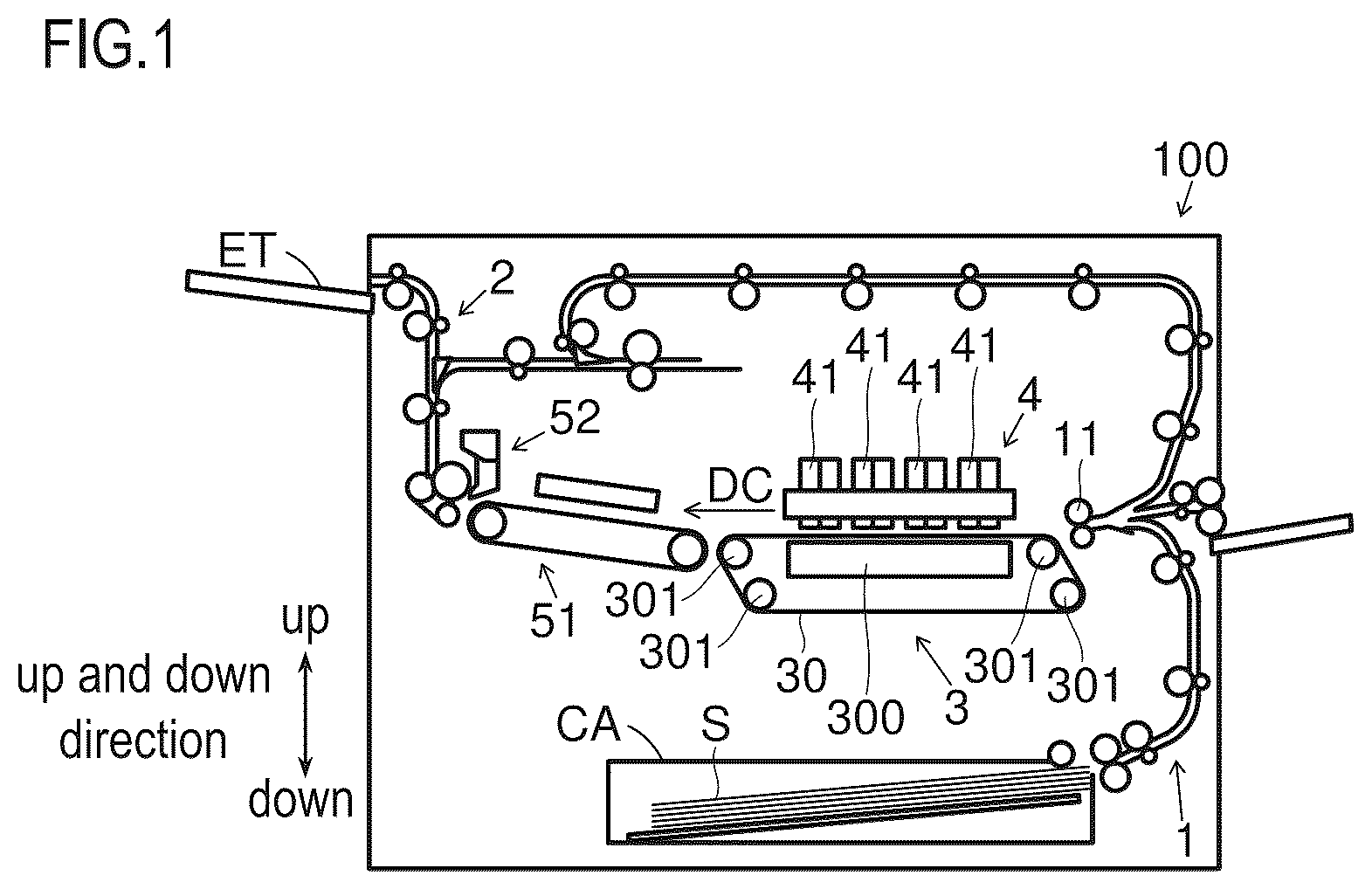 Patent US12617208 — Inkjet recording apparatus — Figure 1