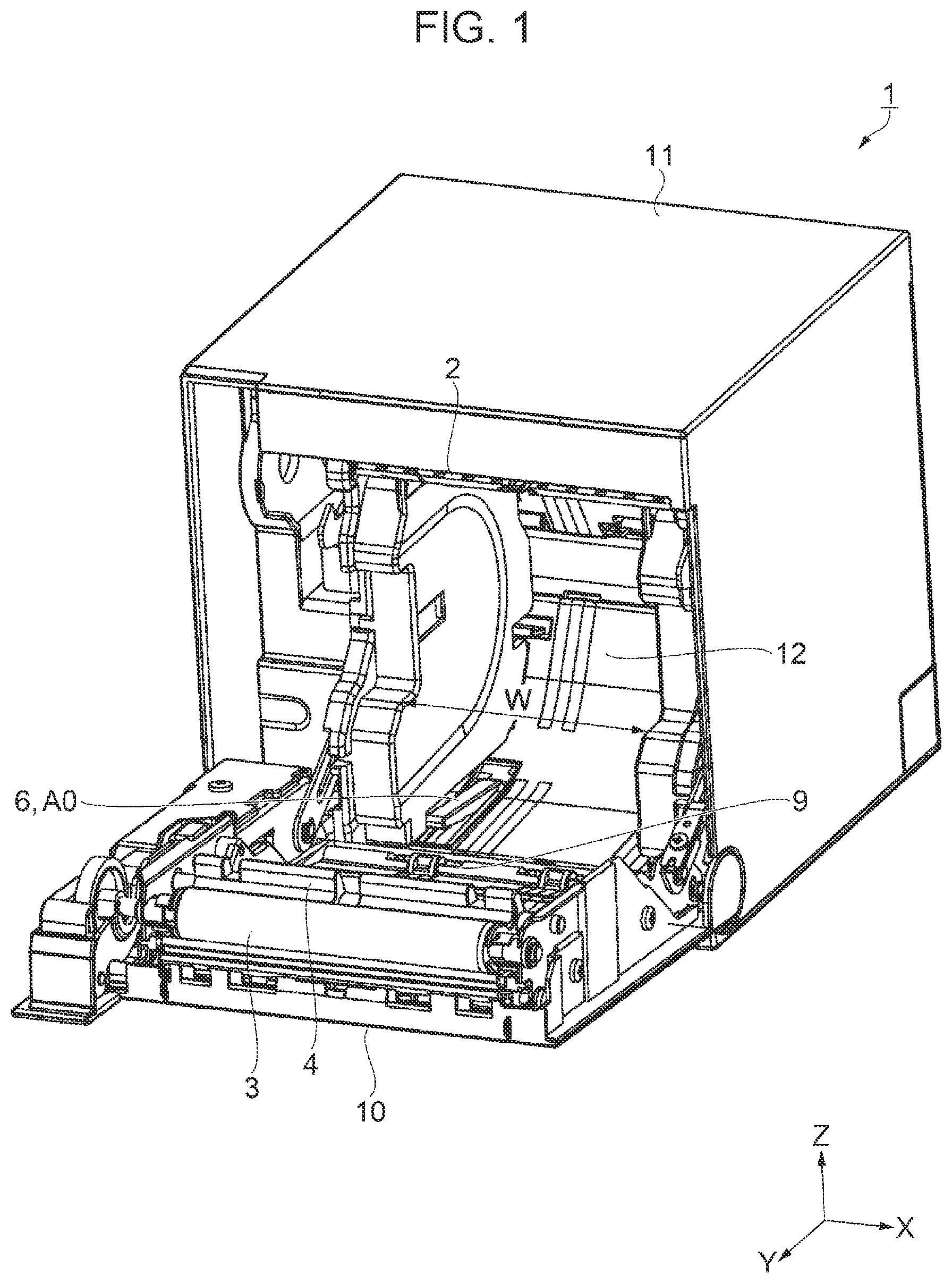 Patent US12617221 — Roll paper printer — Figure 1